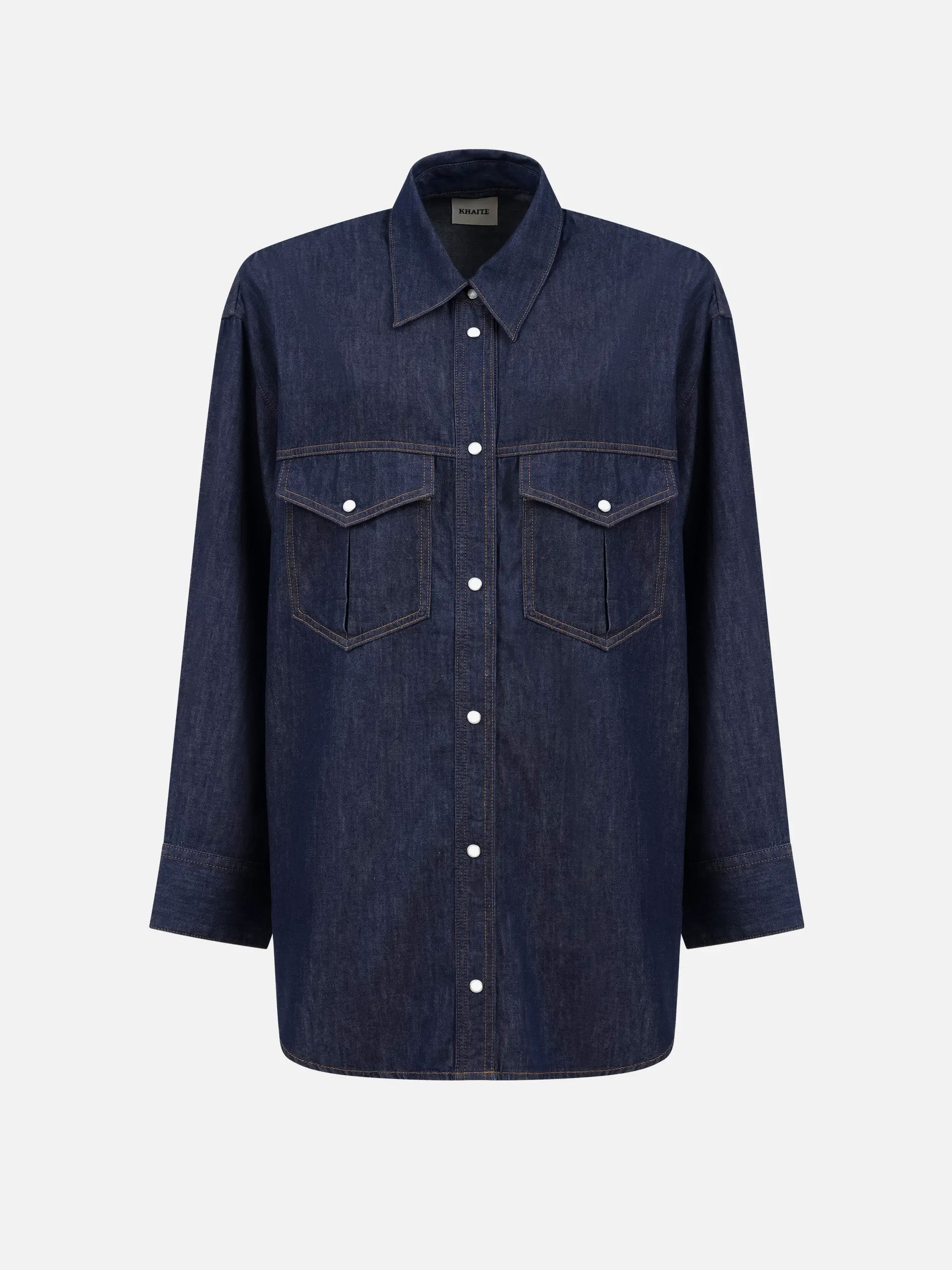 KHAITE - Oversized-Jeanshemd Christensen für Damen