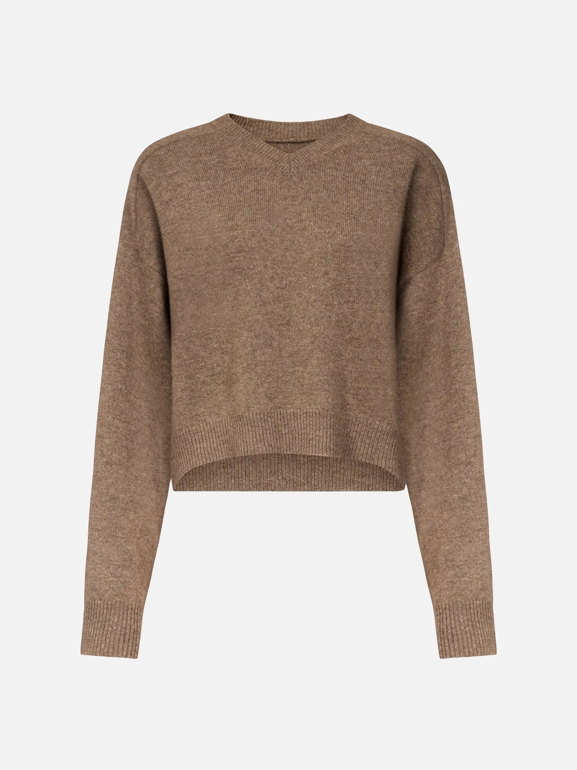LOULOU DE SAISON - Kaschmir-Pullover Anzor mit V-Ausschnitt für Damen