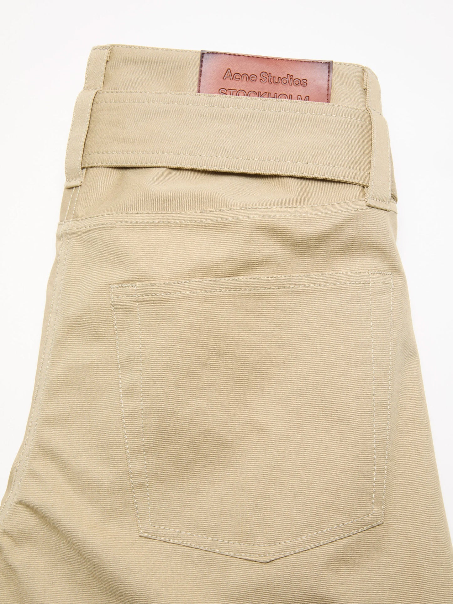 Twill-Hose mit Gürtel für Damen