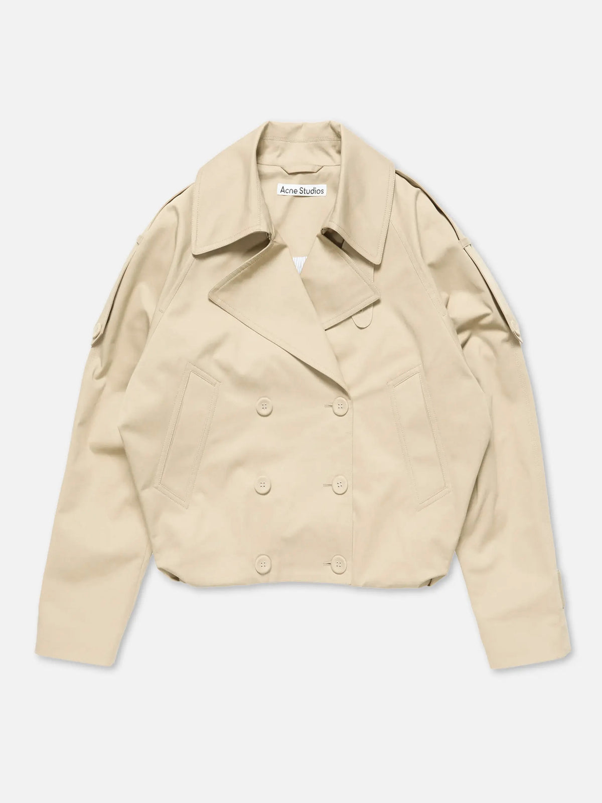 ACNE STUDIOS - Kurzer Trenchcoat aus Twill für Damen