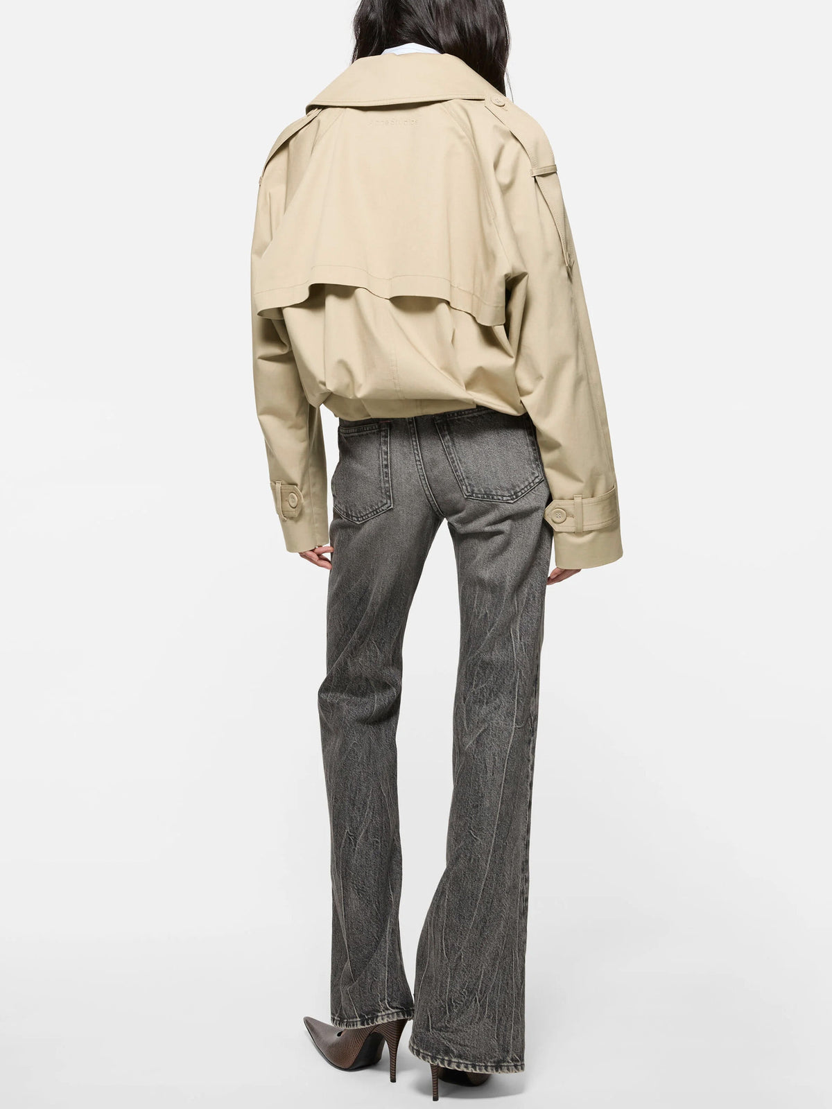 ACNE STUDIOS - Kurzer Trenchcoat aus Twill für Damen