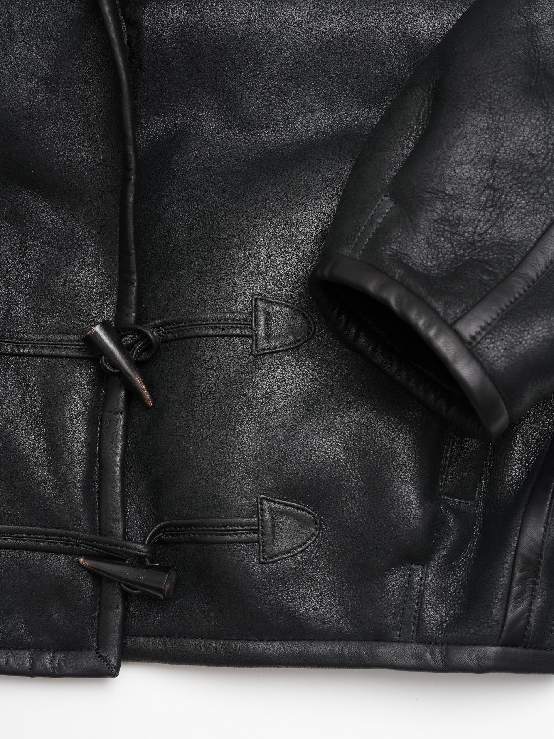 Shearling-Lederjacke Amiel für Damen