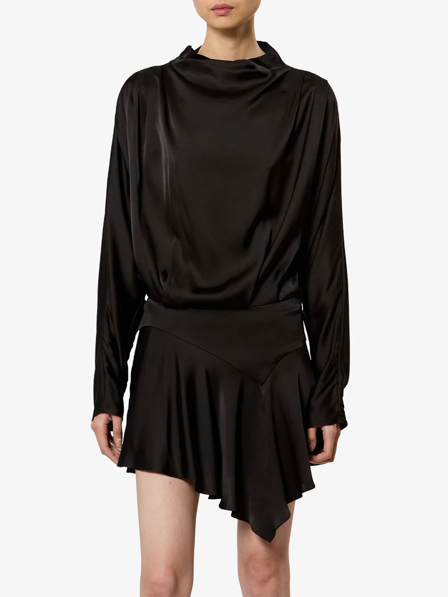 Satin-Kleid Neline für Damen