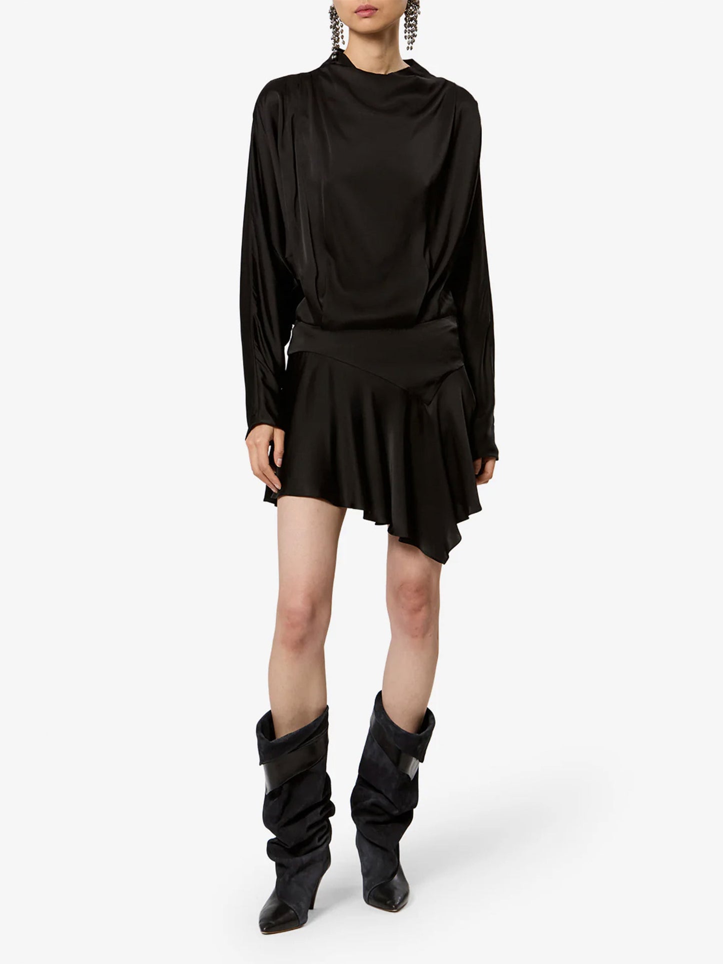 Satin-Kleid Neline für Damen
