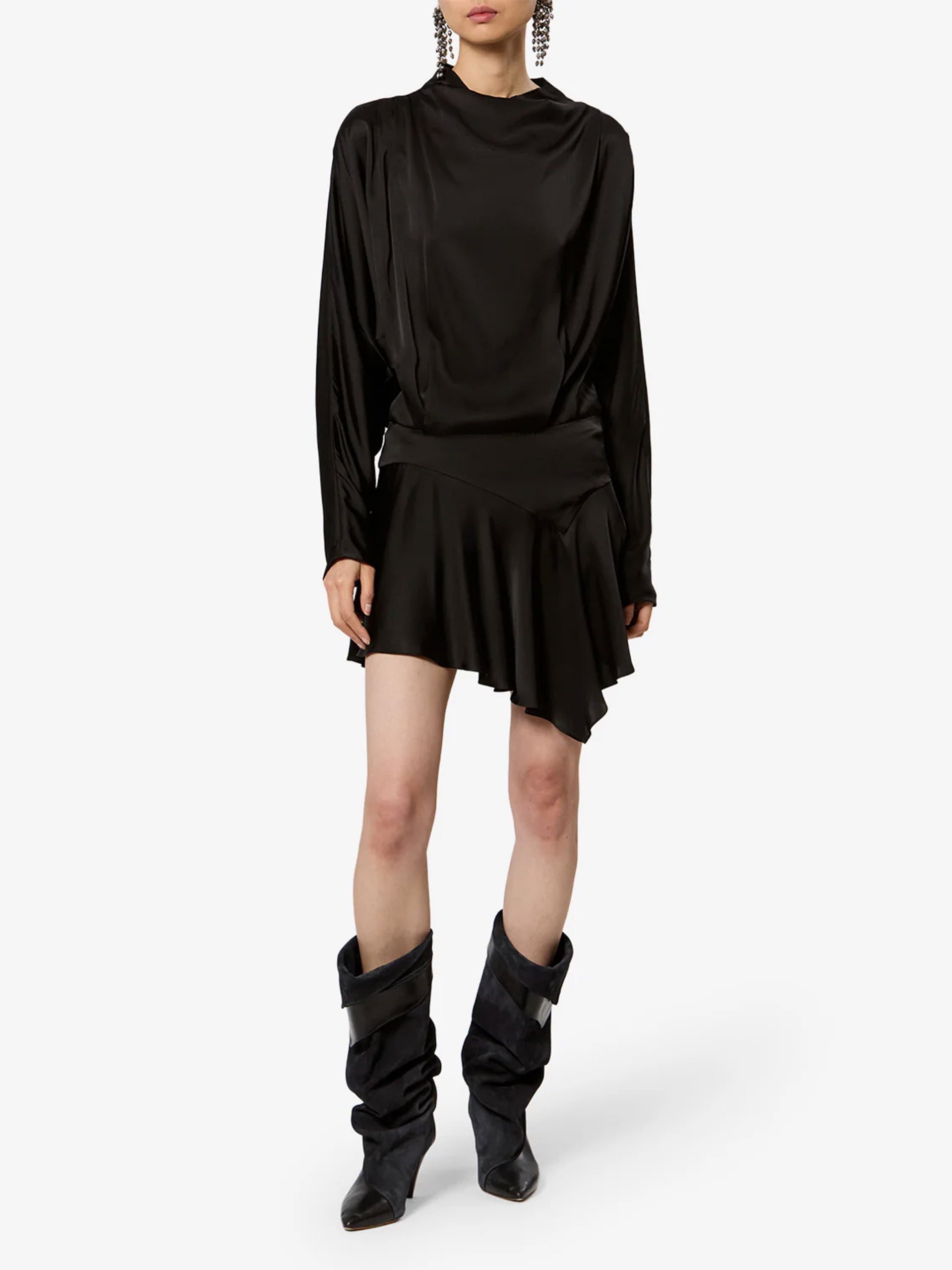 Satin-Kleid Neline für Damen