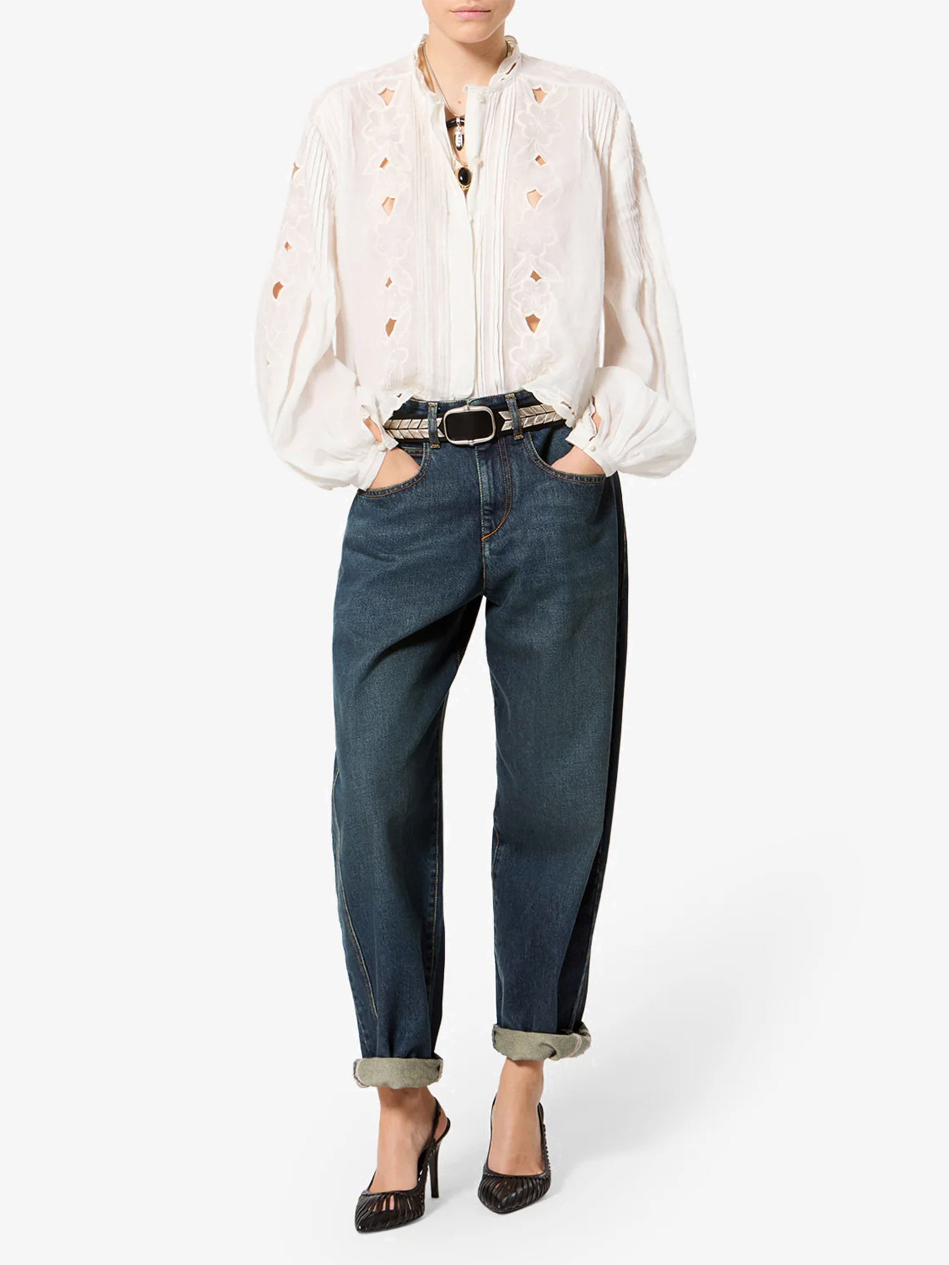 Barrel-Jeans Oriane für Damen