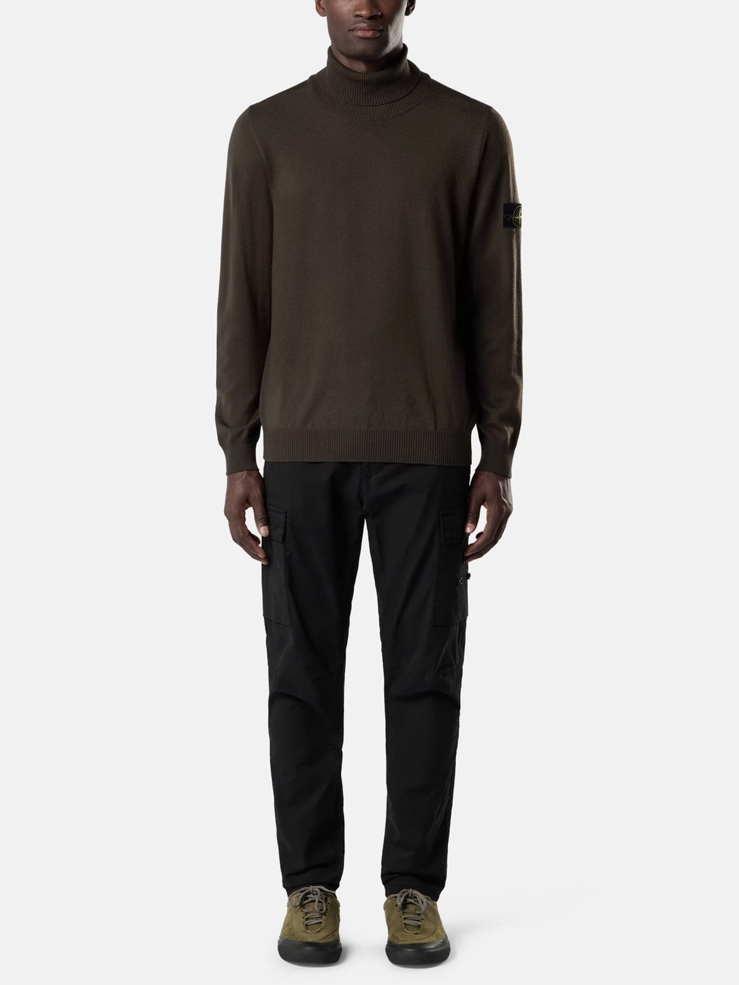 Rollkragenpullover aus Wolle für Herren