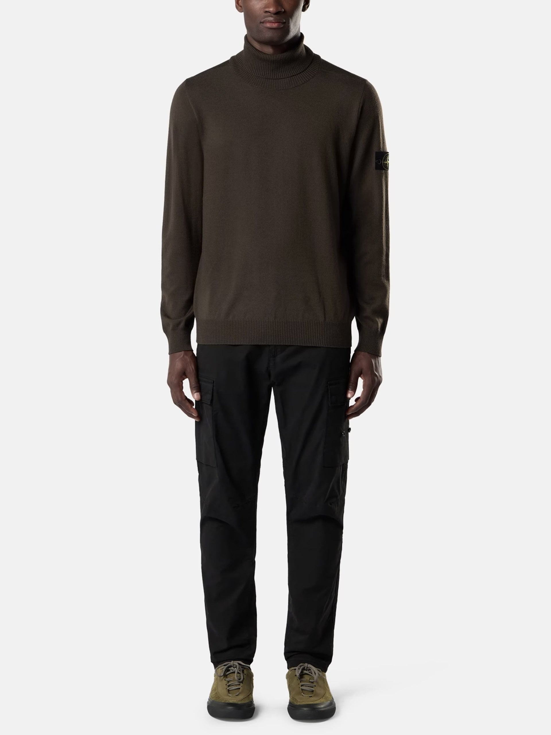 Rollkragenpullover aus Wolle für Herren