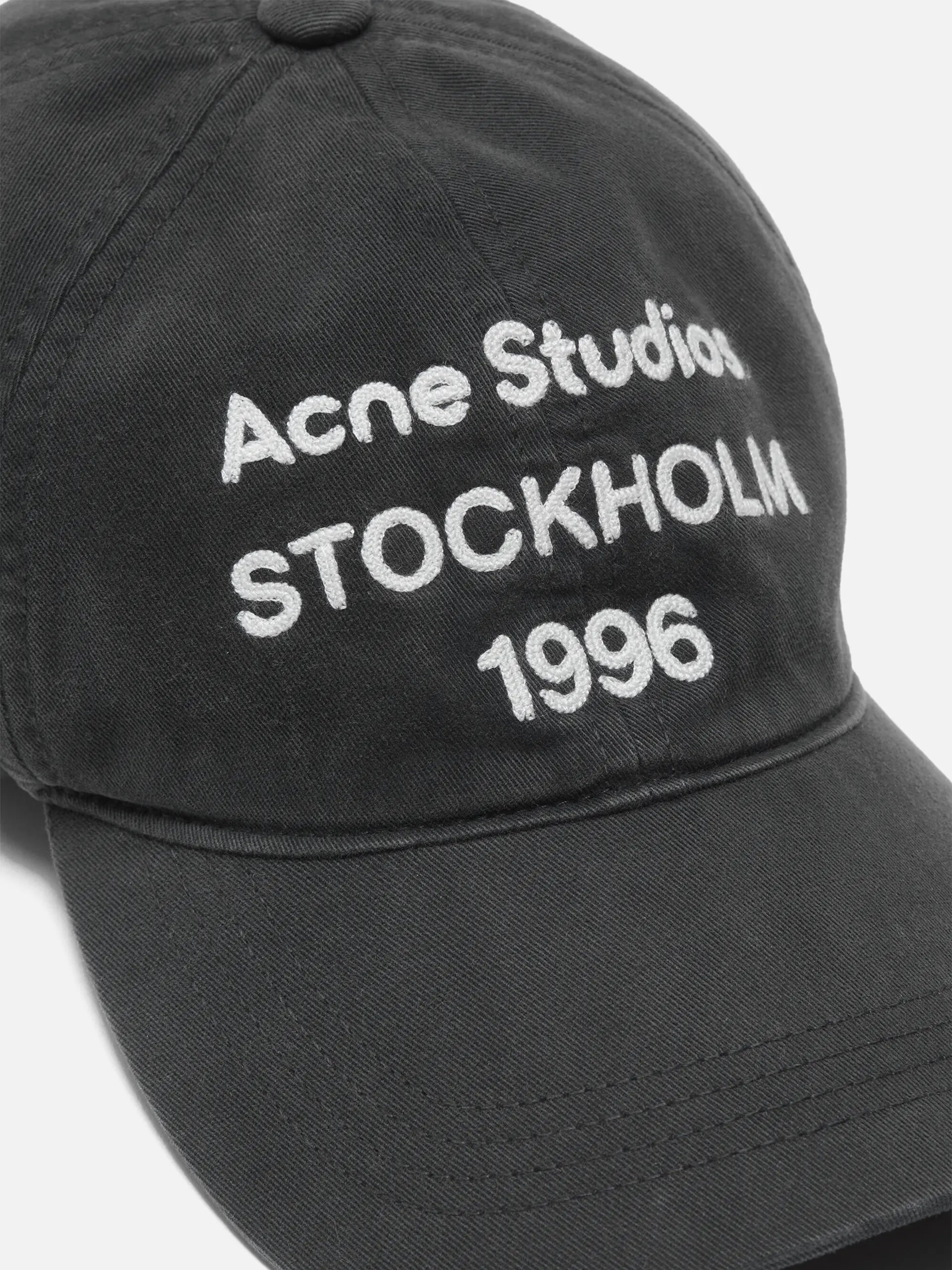 ACNE STUDIOS - Gewaschene Baseballkappe mit Logo