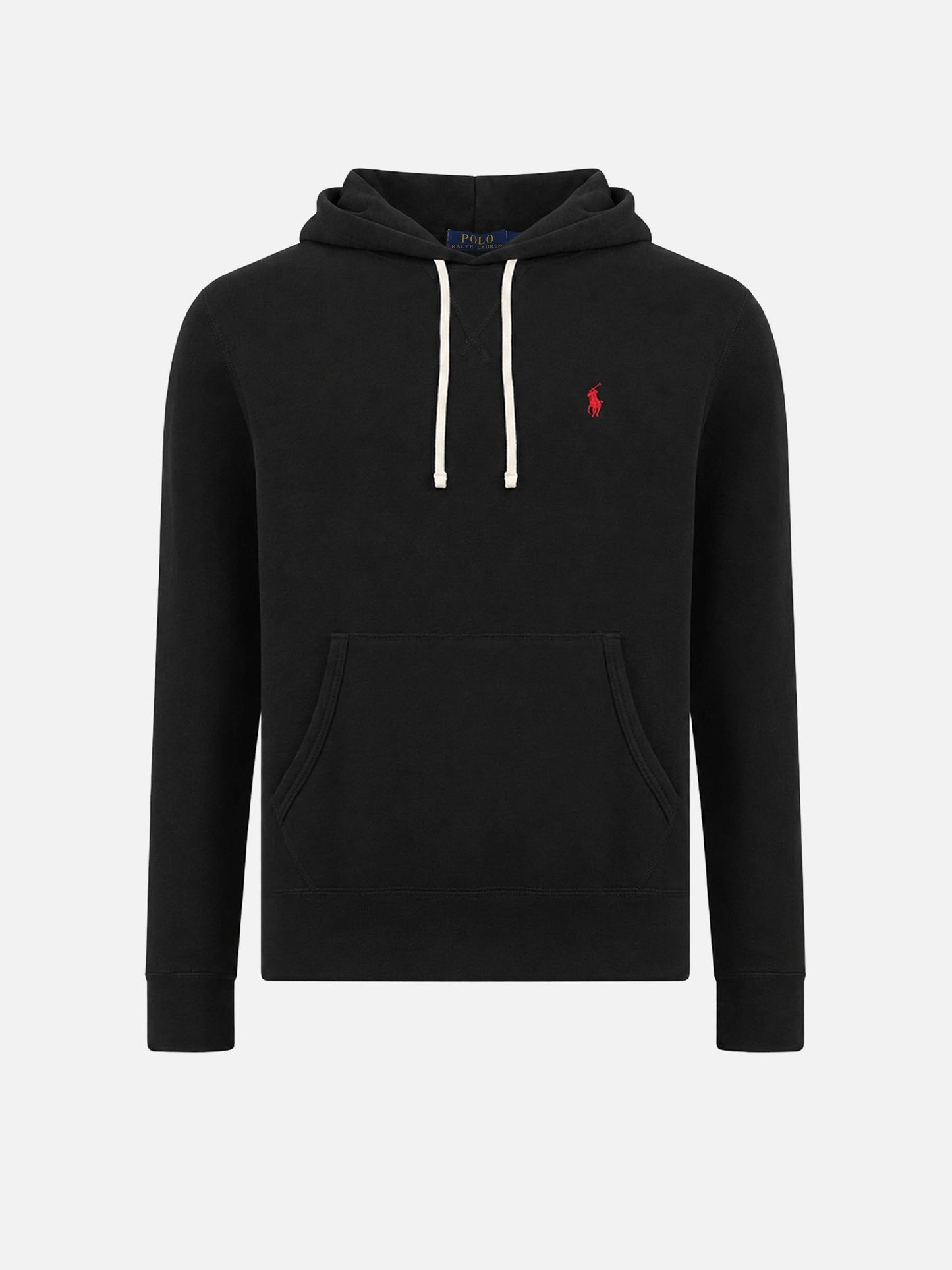 Fleece-Hoodie mit Logo für Herren