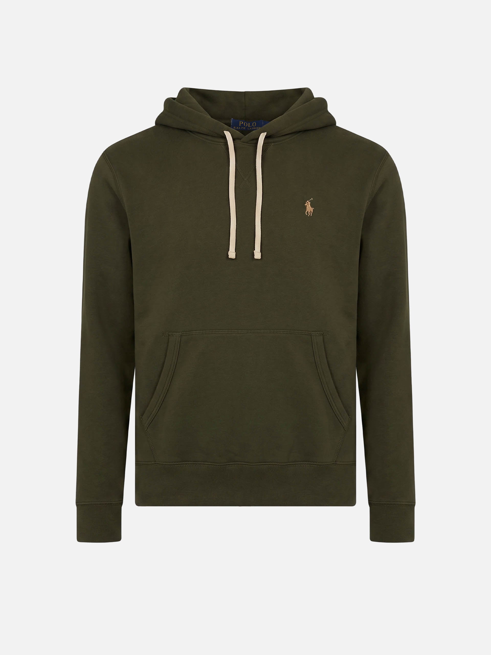 Fleece-Hoodie mit Logo für Herren