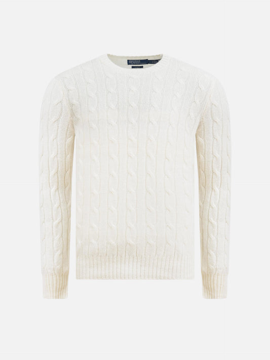 POLO RALPH LAUREN - Kaschmirpullover mit Zopfmuster