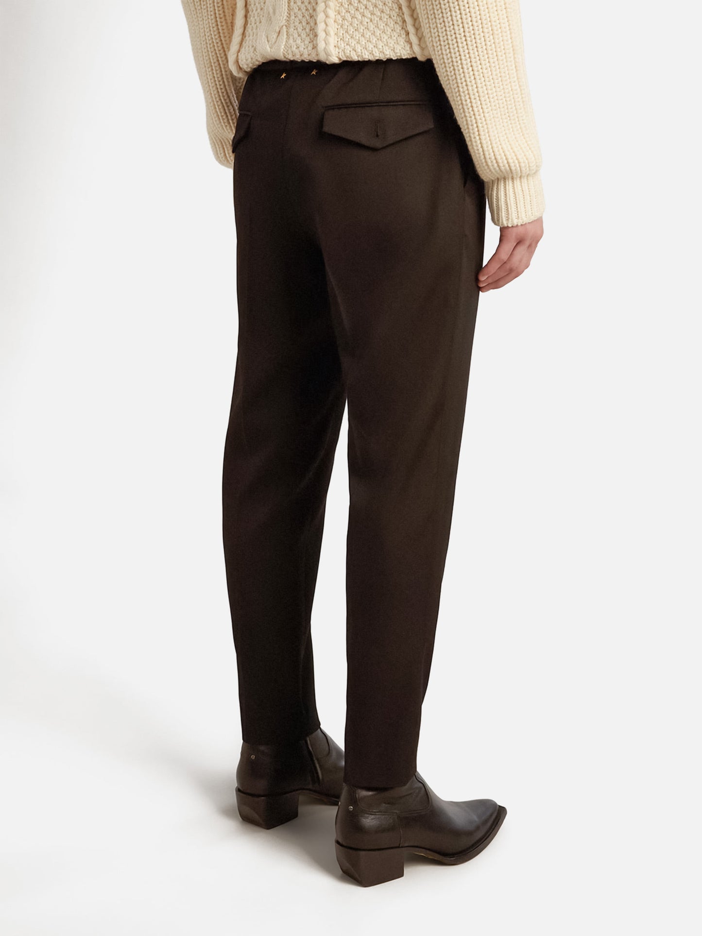 GOLDEN GOOSE - Hose Luke aus Wollgabardine für Herren