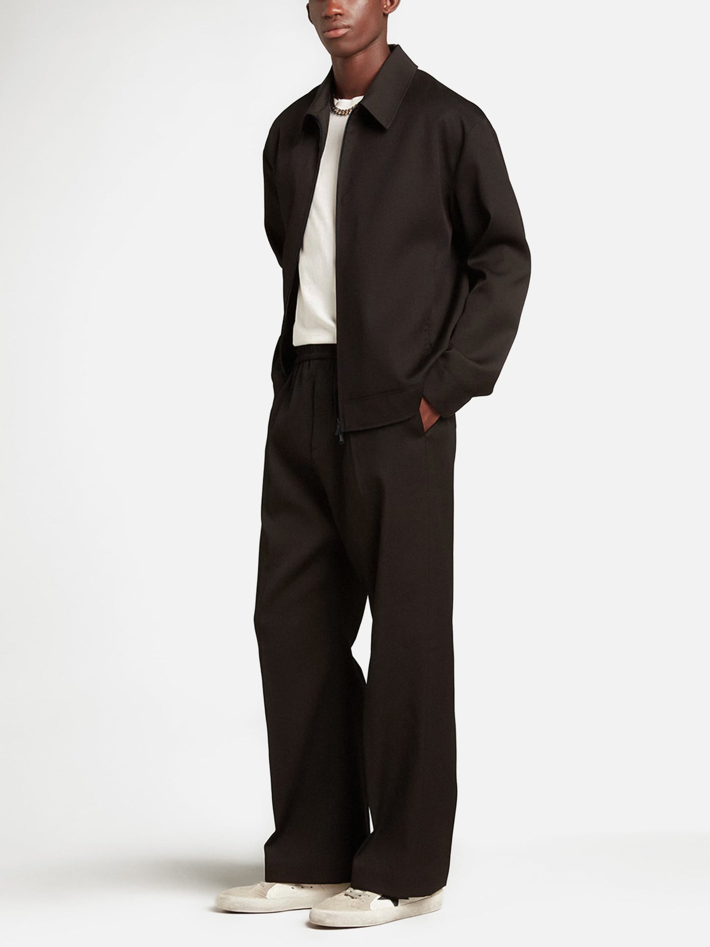GOLDEN GOOSE - Hose Lennon aus Wollgabardine für Herren