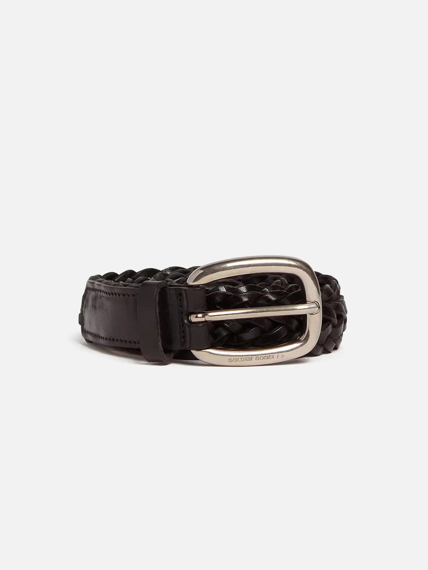 GOLDEN GOOSE - Gürtel Houston aus geflochtenem Leder