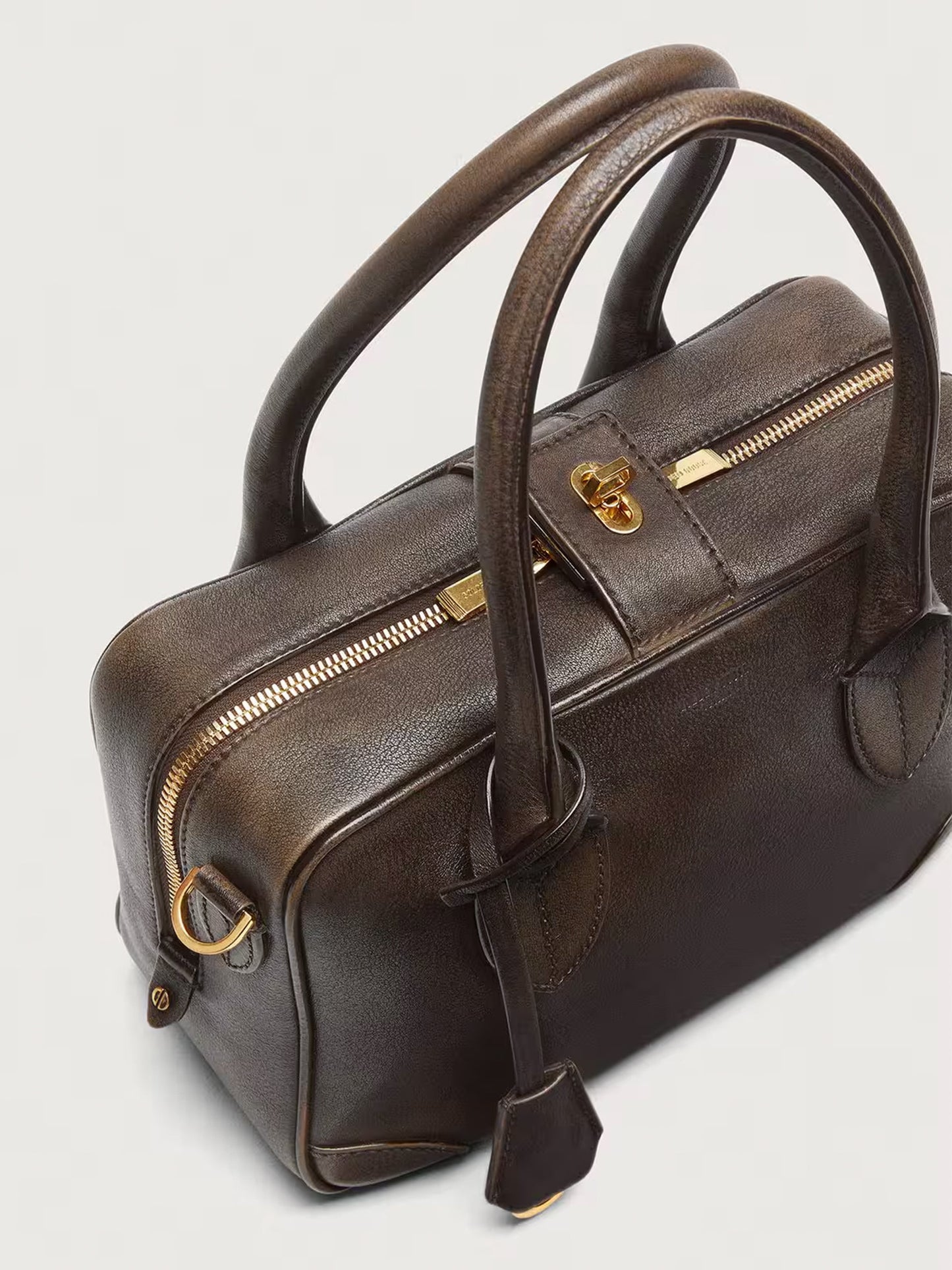 GOLDEN GOOSE - Tote Bag Vita aus Vintage-Leder