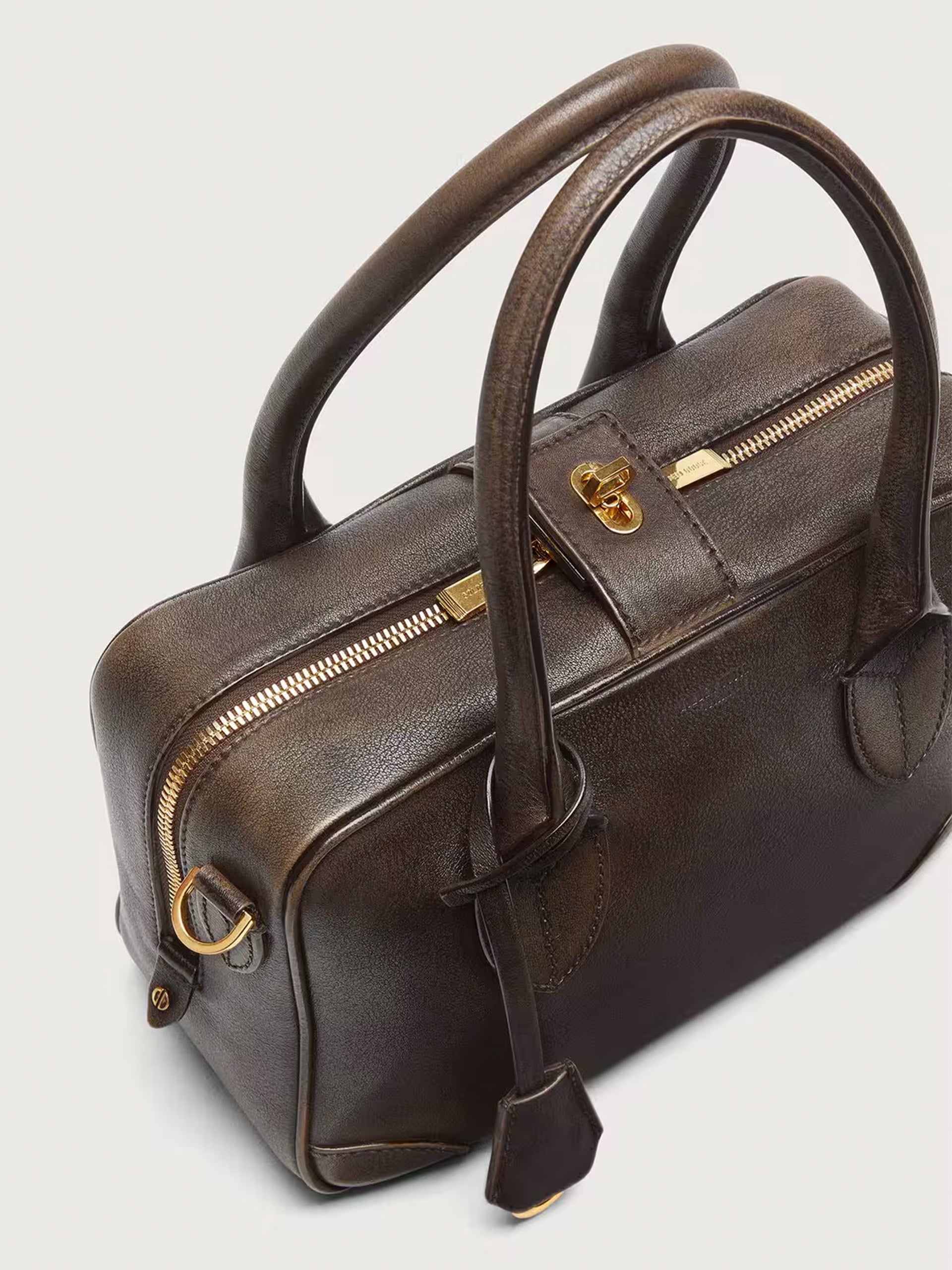GOLDEN GOOSE - Tote Bag Vita aus Vintage-Leder