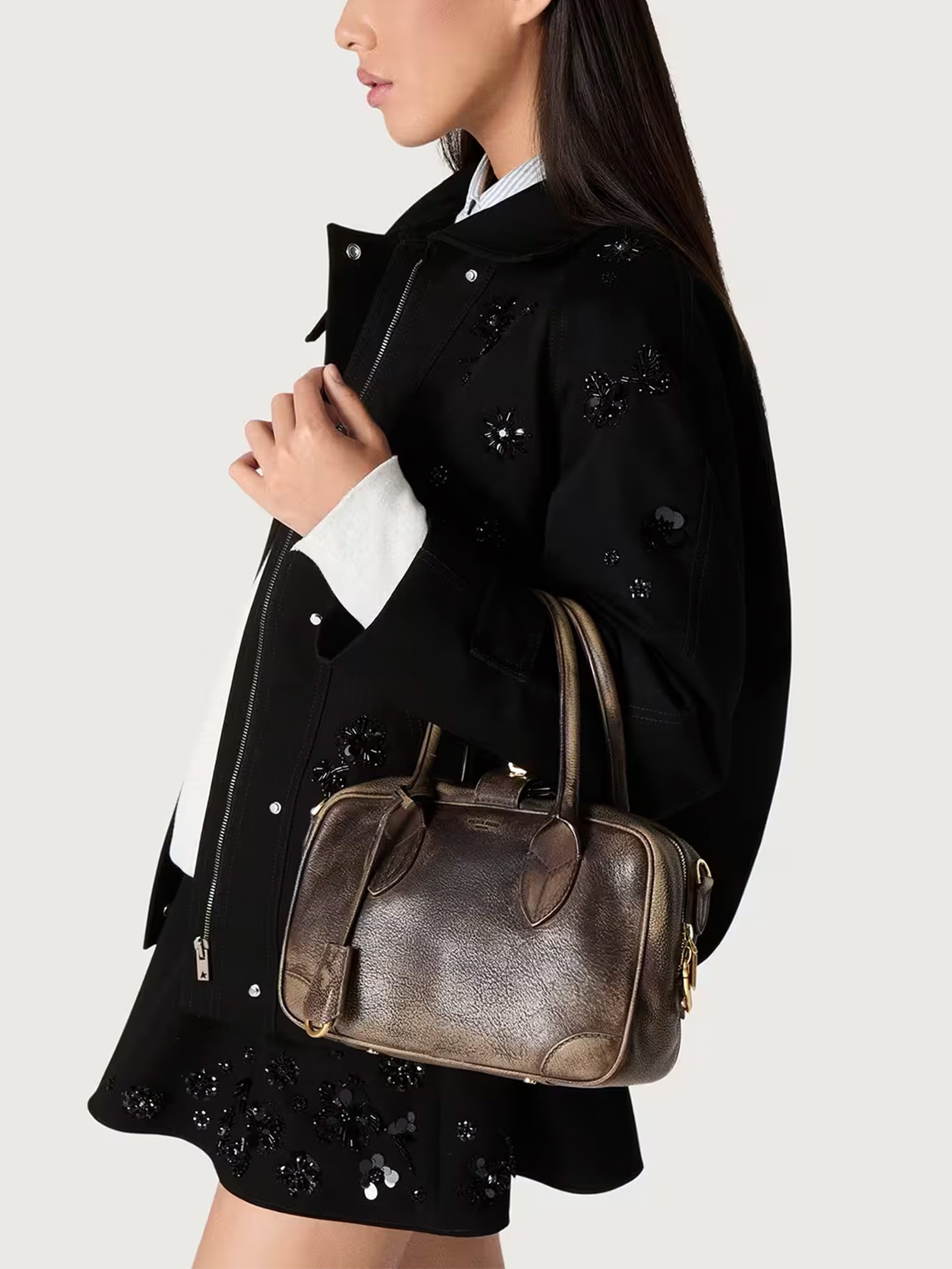 GOLDEN GOOSE - Tote Bag Vita aus Vintage-Leder