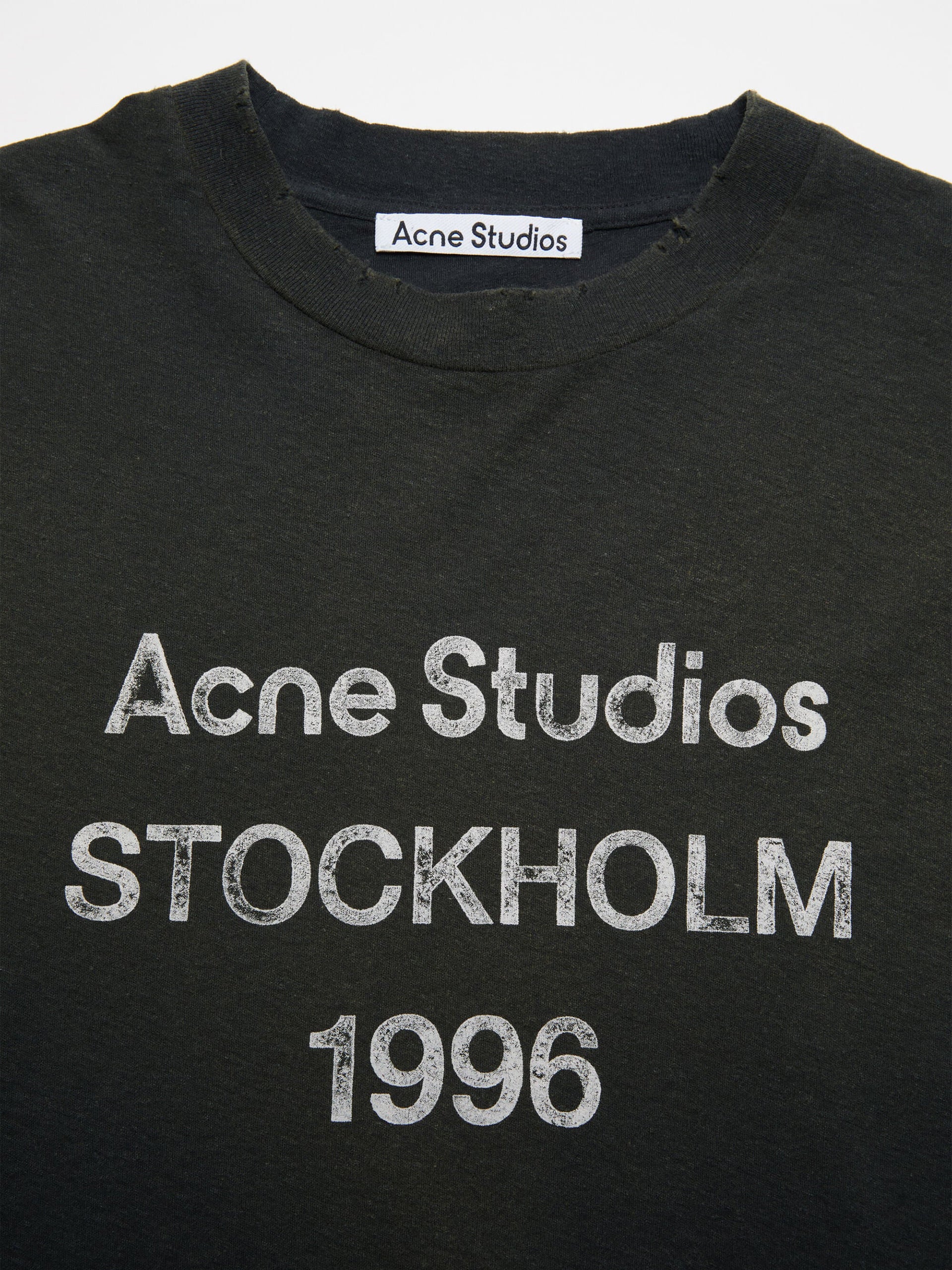 ACNE STUDIOS - Longsleeve-T-Shirt mit 1996 Logo