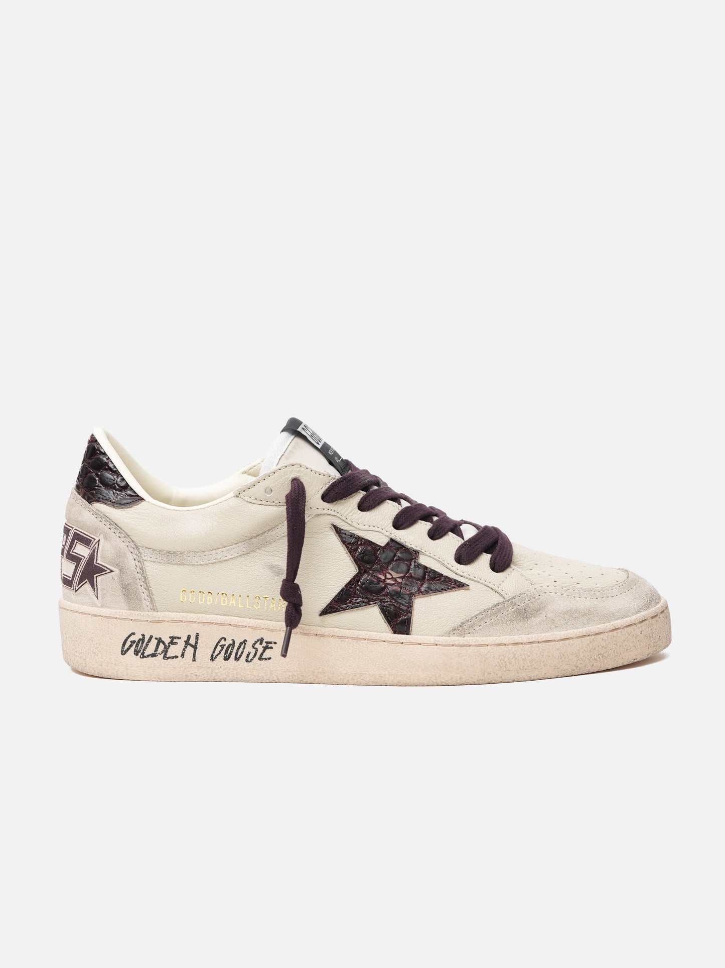 GOLDEN GOOSE - Sneakers Ball Star aus Leder für Herren
