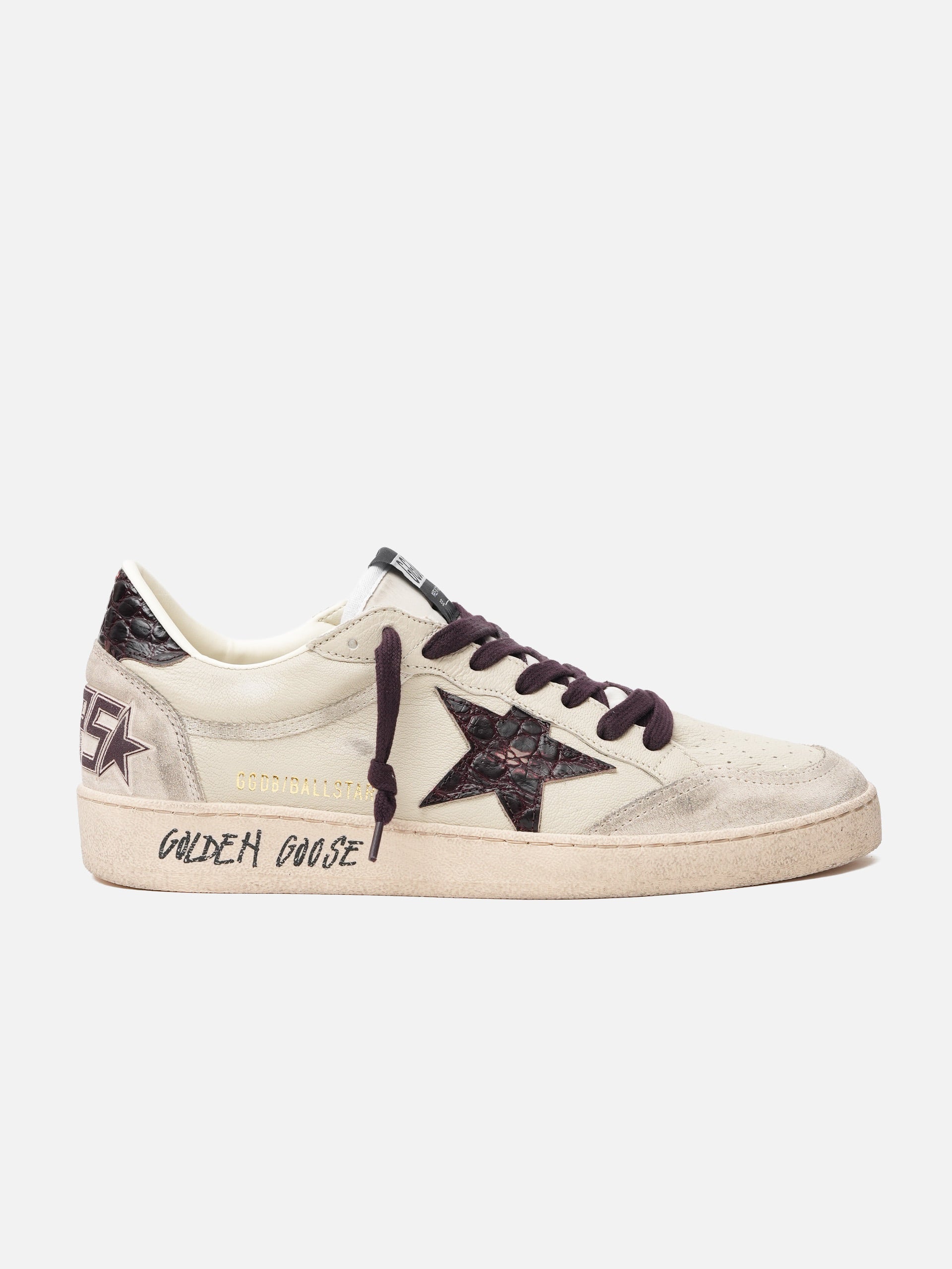 GOLDEN GOOSE - Sneakers Ball Star aus Leder für Herren