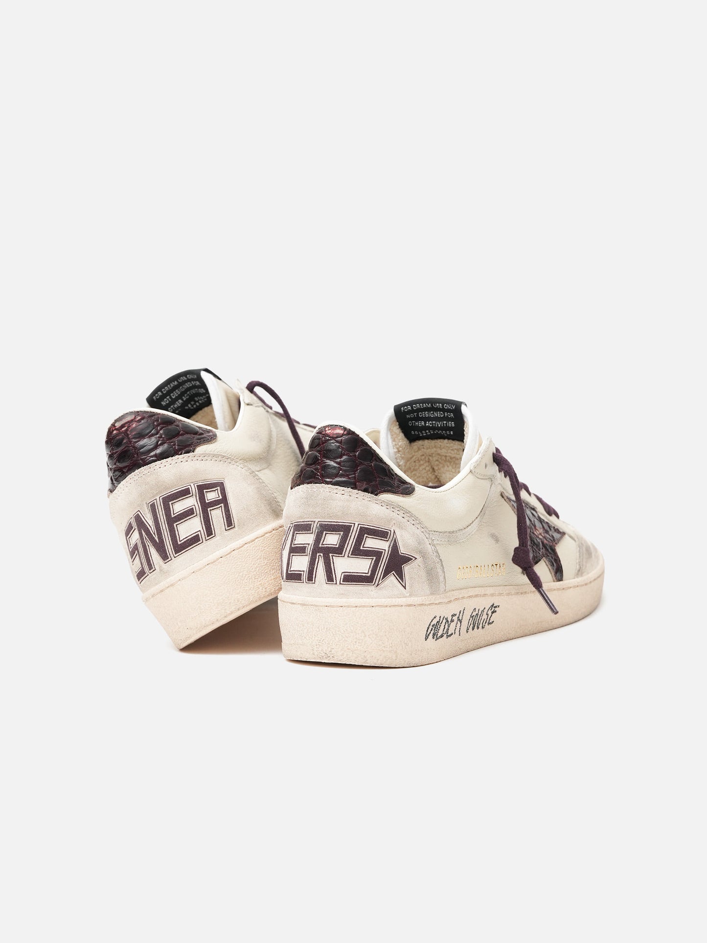 GOLDEN GOOSE - Sneakers Ball Star aus Leder für Herren