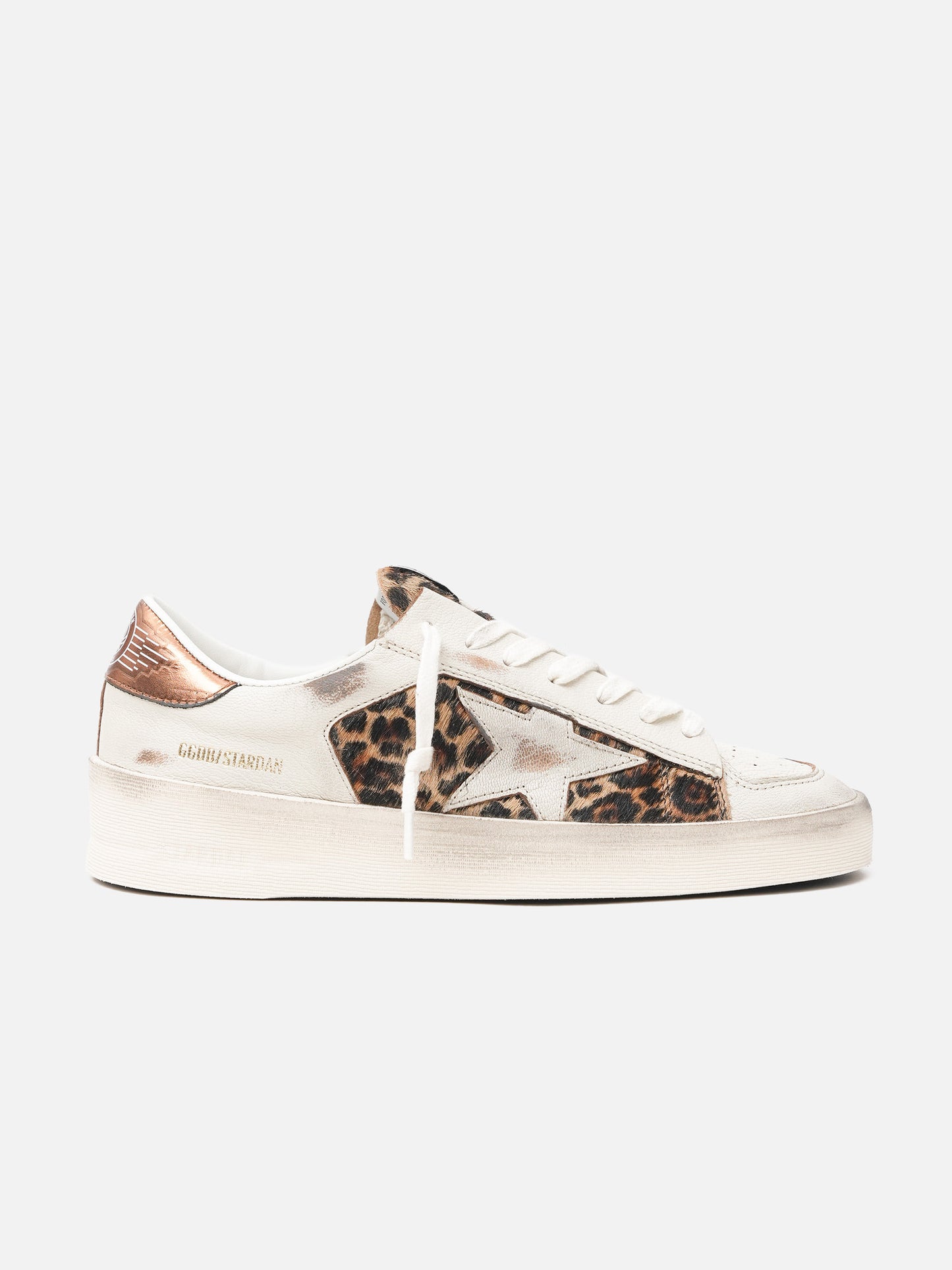 GOLDEN GOOSE - Sneakers Stardan mit Leoparden-Print für Damen