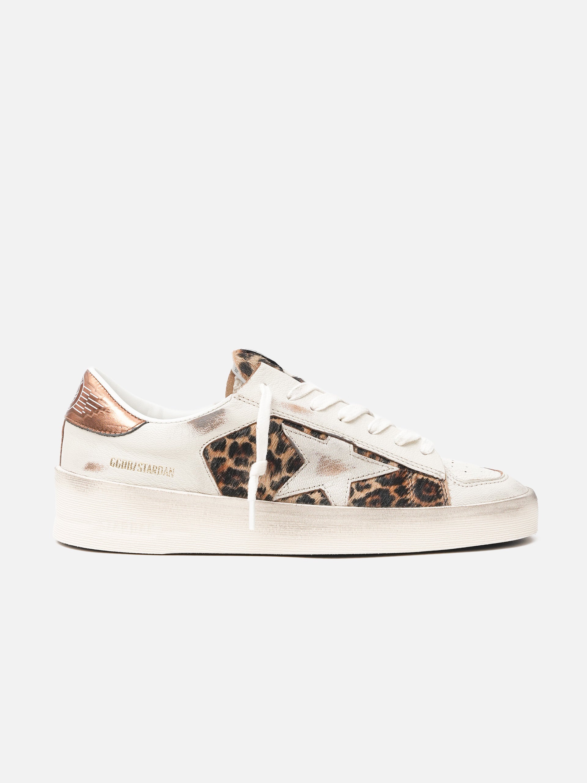 GOLDEN GOOSE - Sneakers Stardan mit Leoparden-Print für Damen
