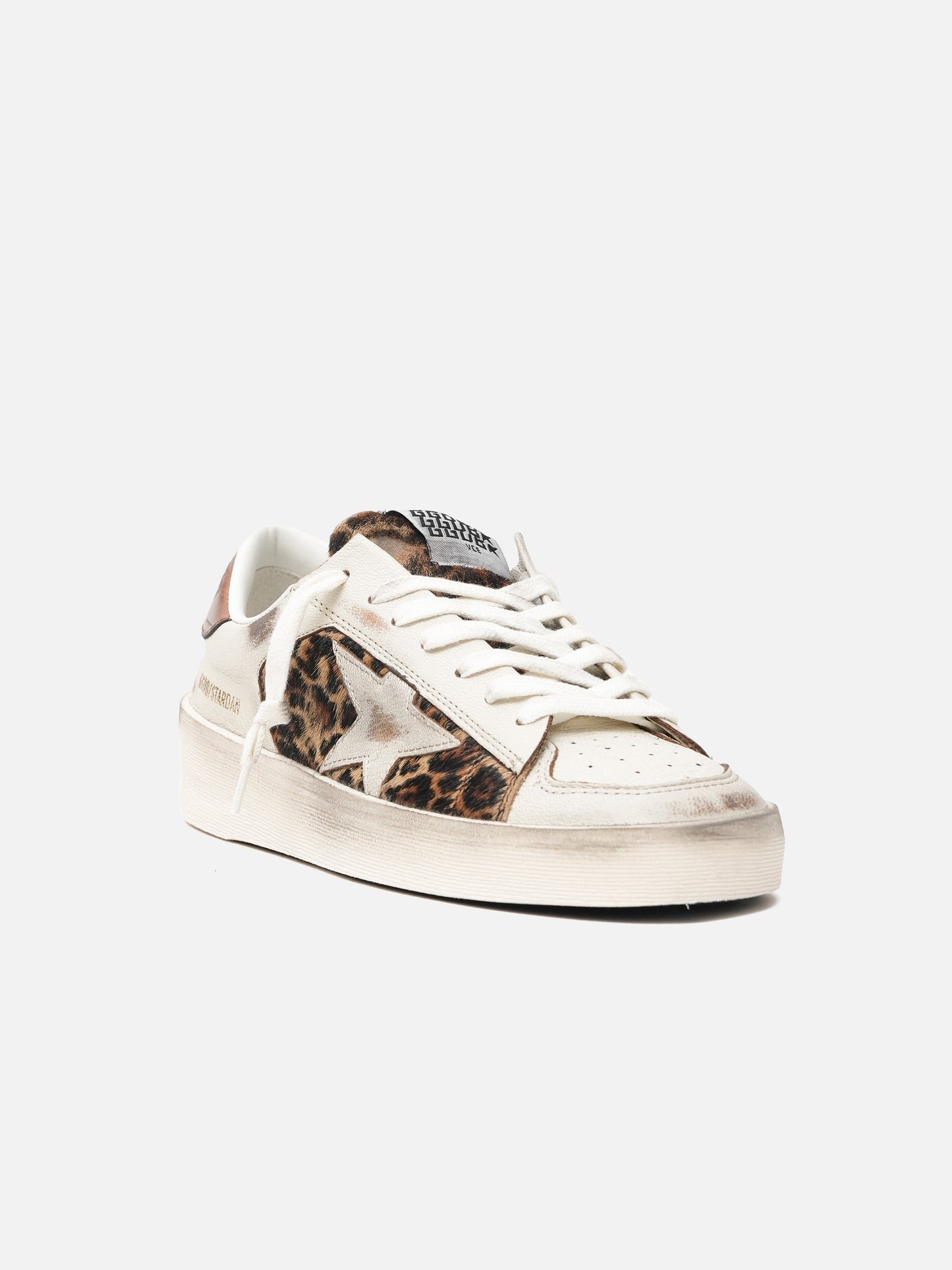 GOLDEN GOOSE - Sneakers Stardan mit Leoparden-Print für Damen