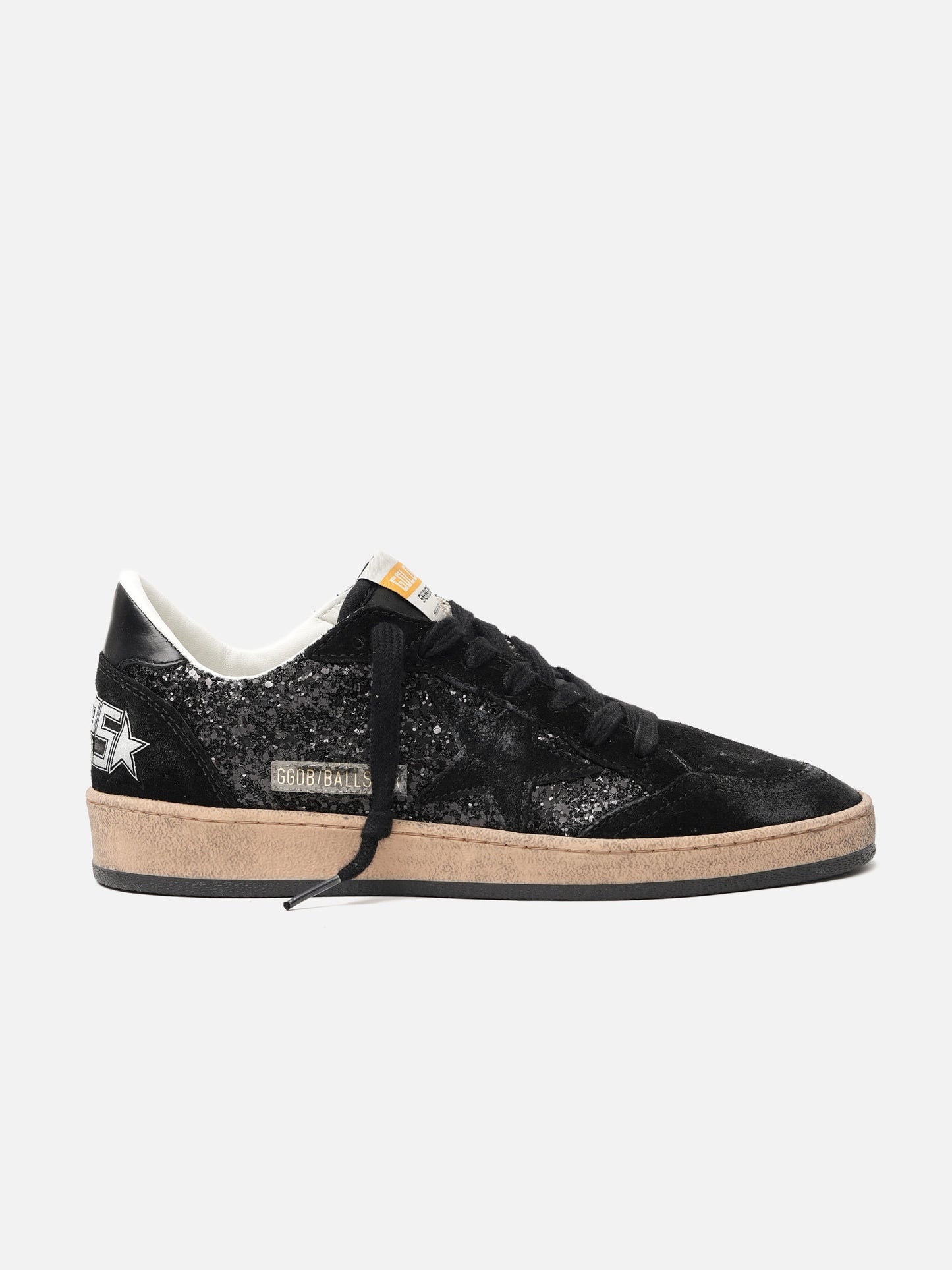 GOLDEN GOOSE - Sneakers Ball Star mit Glitter für Damen