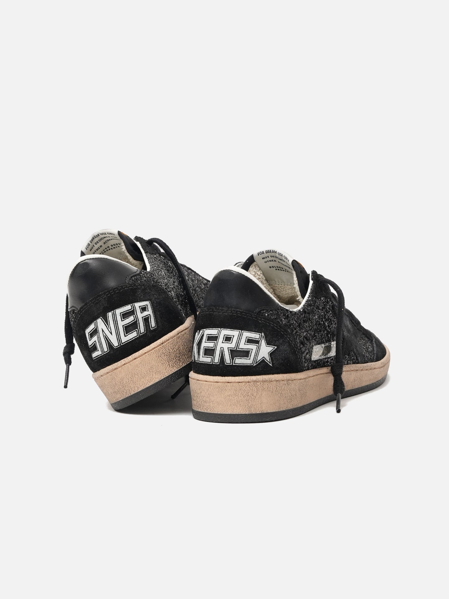 GOLDEN GOOSE - Sneakers Ball Star mit Glitter für Damen