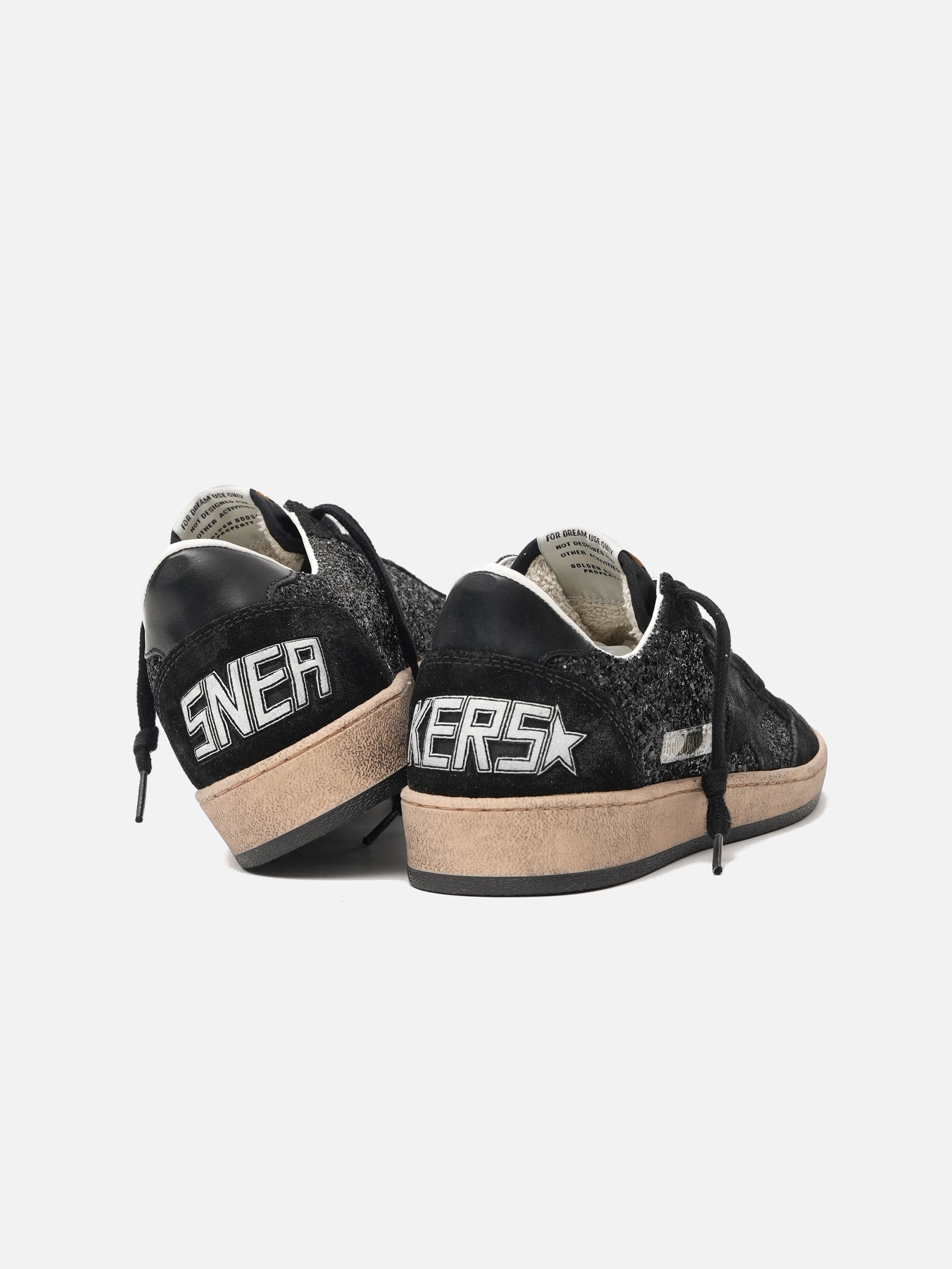 GOLDEN GOOSE - Sneakers Ball Star mit Glitter für Damen