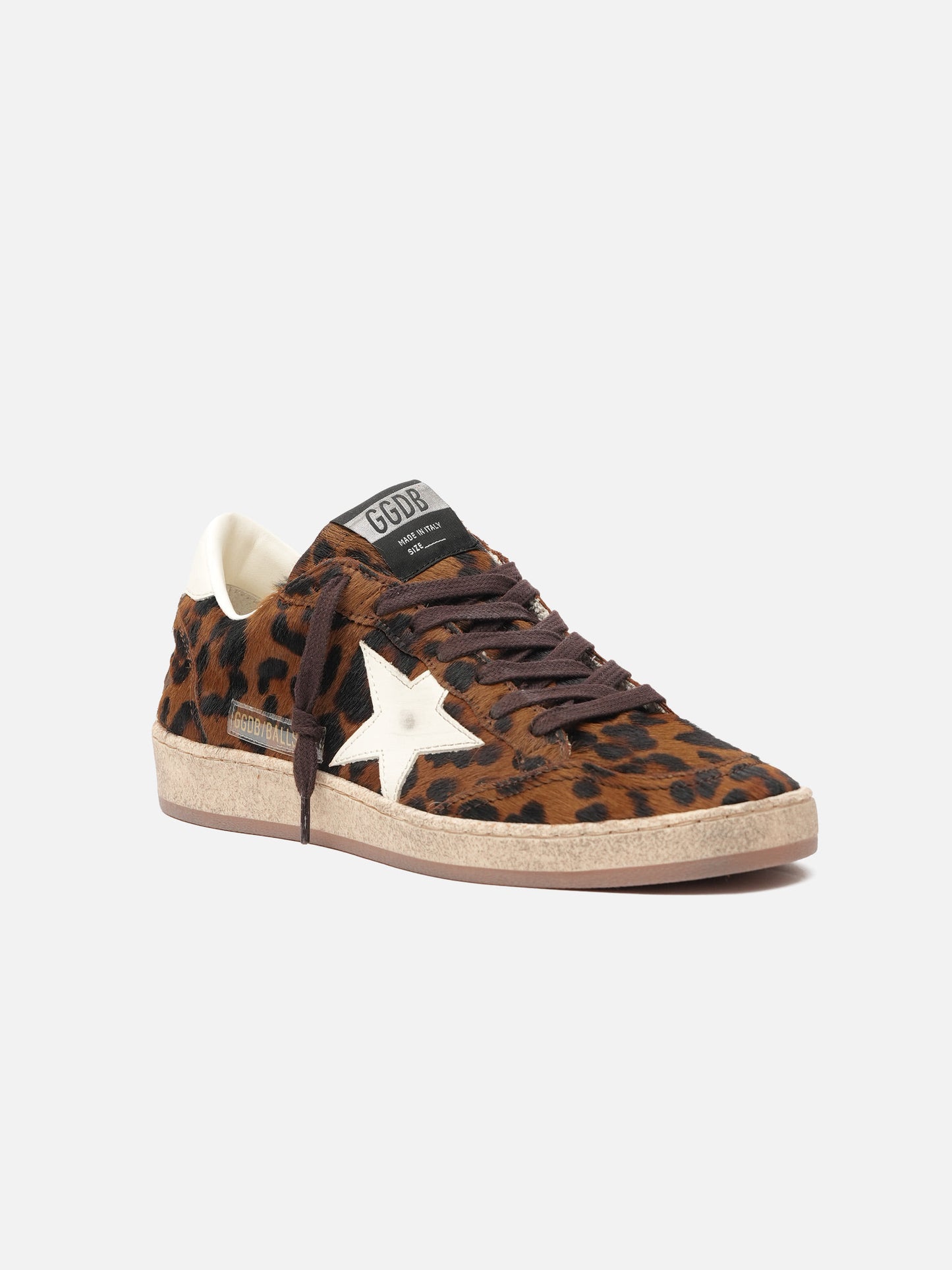 GOLDEN GOOSE - Sneakers Ball Star aus Kalbshaar für Damen