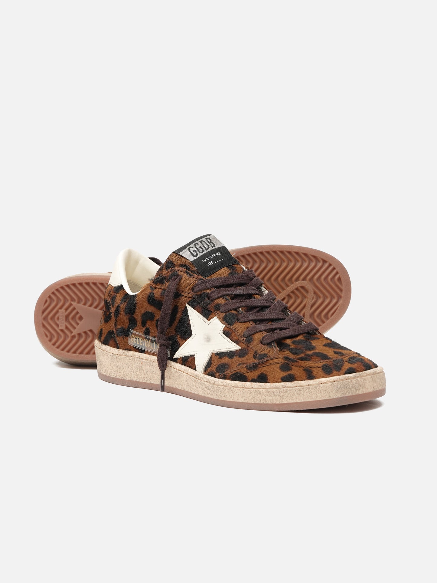 GOLDEN GOOSE - Sneakers Ball Star aus Kalbshaar für Damen