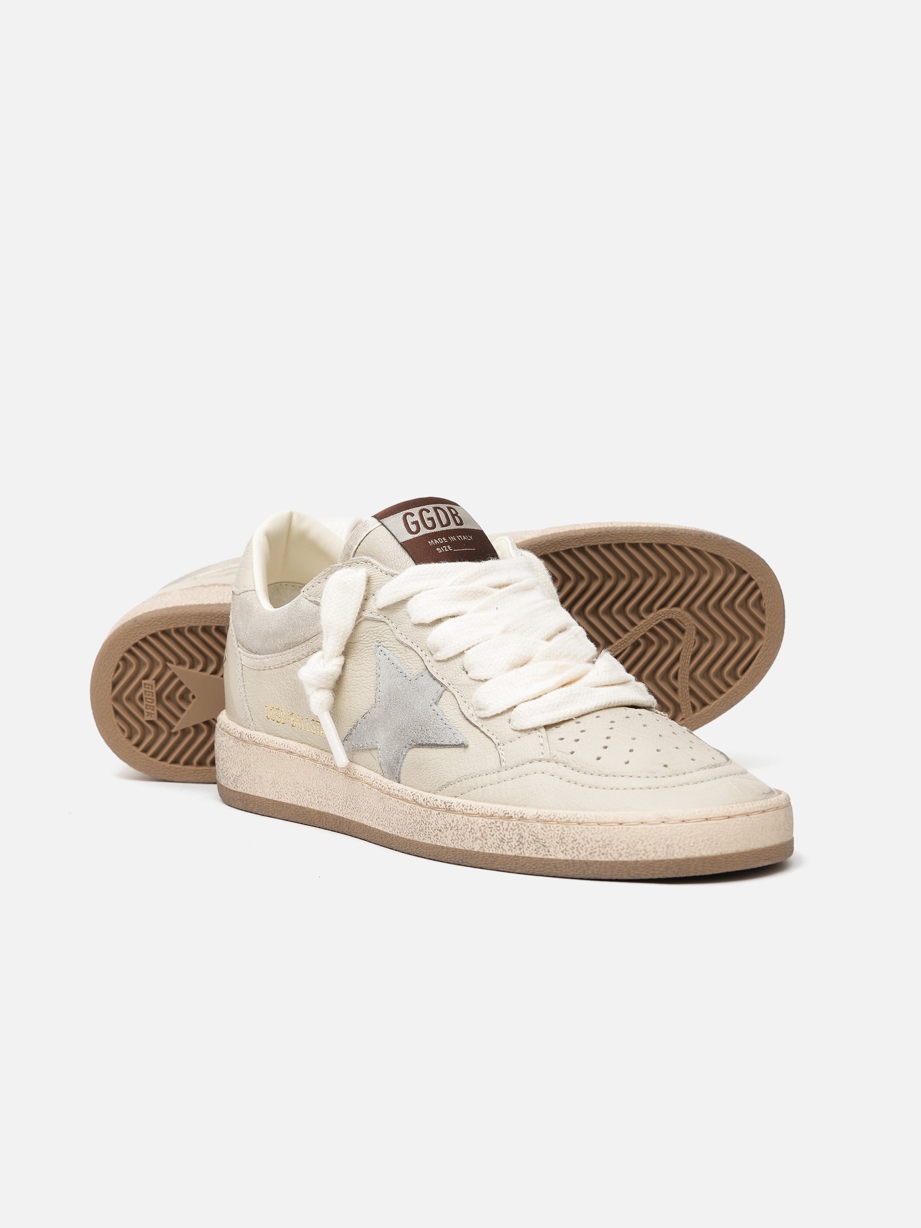 GOLDEN GOOSE - Sneakers Ball Star aus Leder für Damen