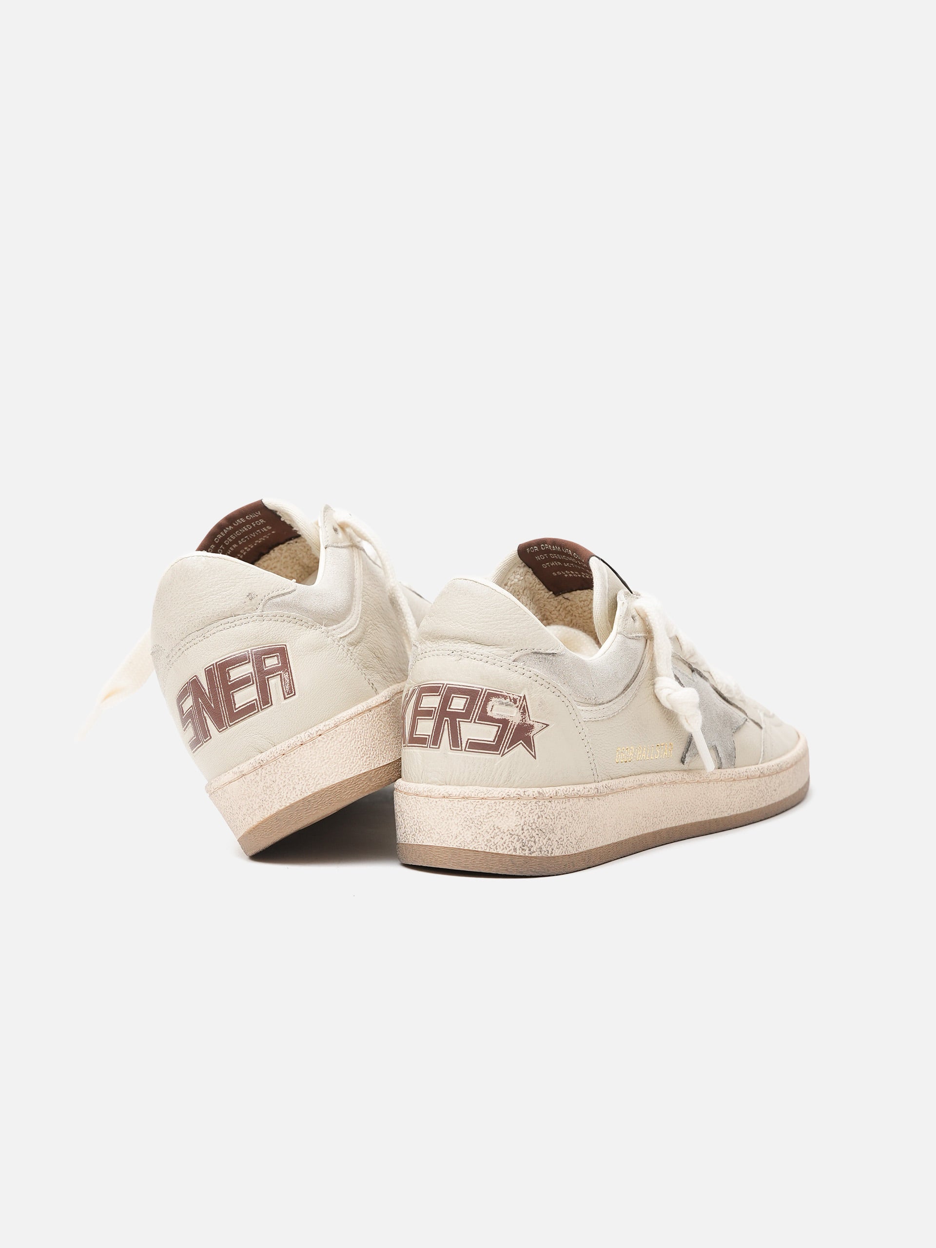 GOLDEN GOOSE - Sneakers Ball Star aus Leder für Damen