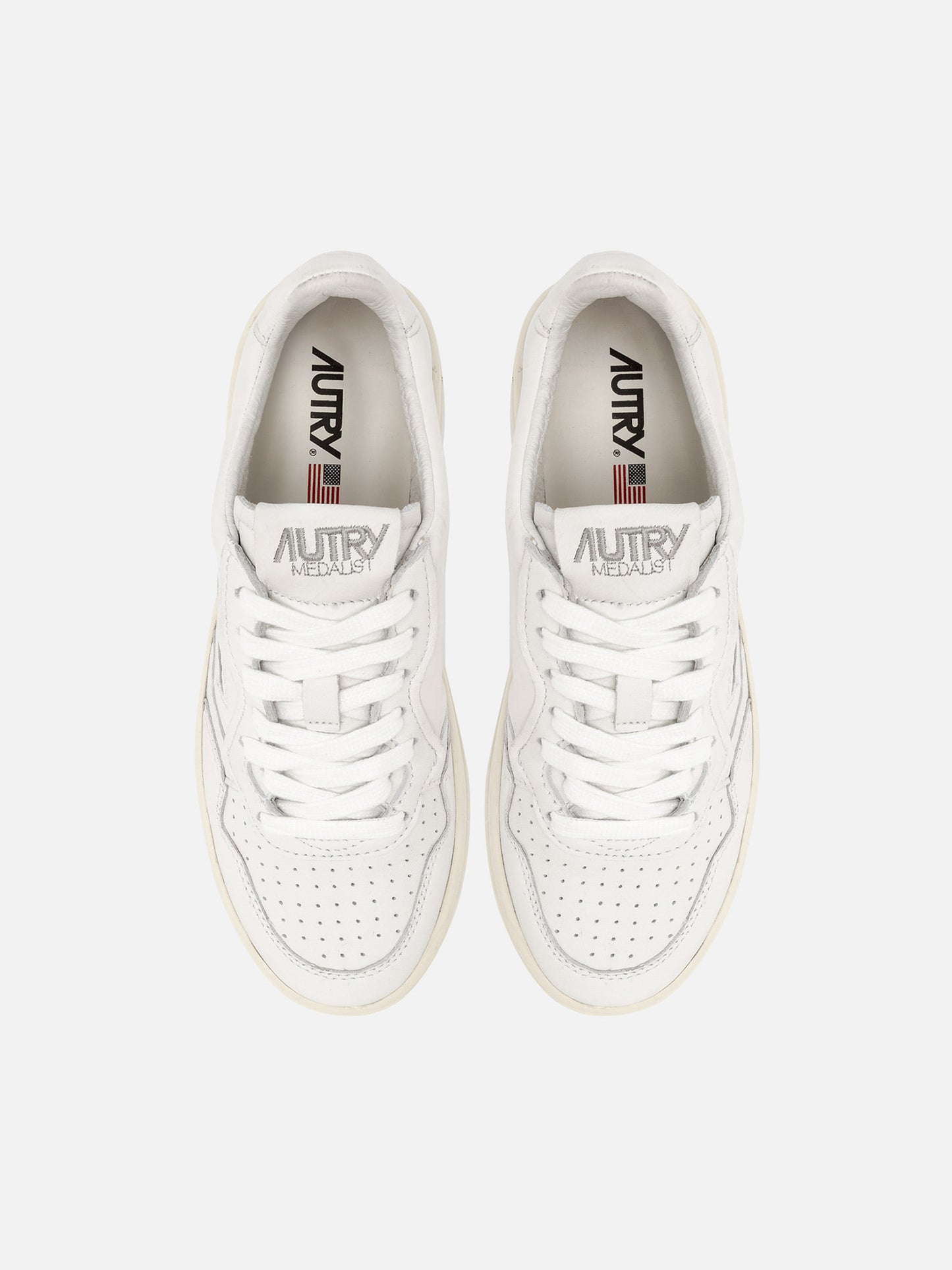 AUTRY - Sneakers Medalist Low aus Nappaleder für Damen