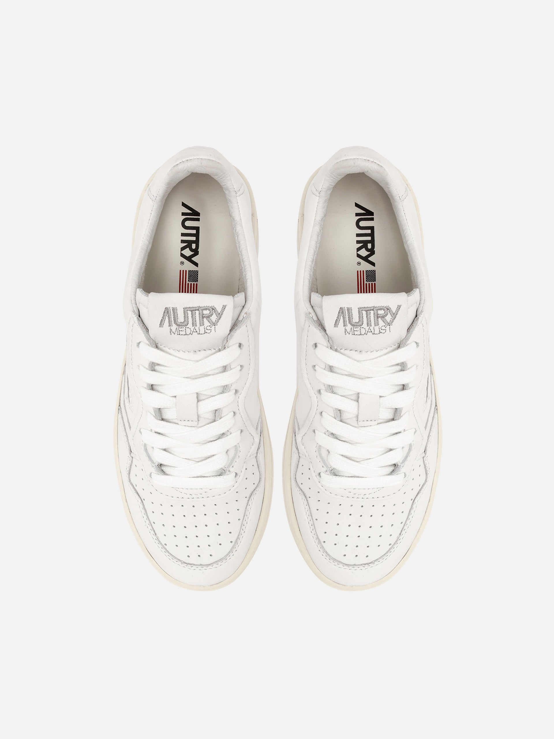 AUTRY - Sneakers Medalist Low aus Nappaleder für Damen