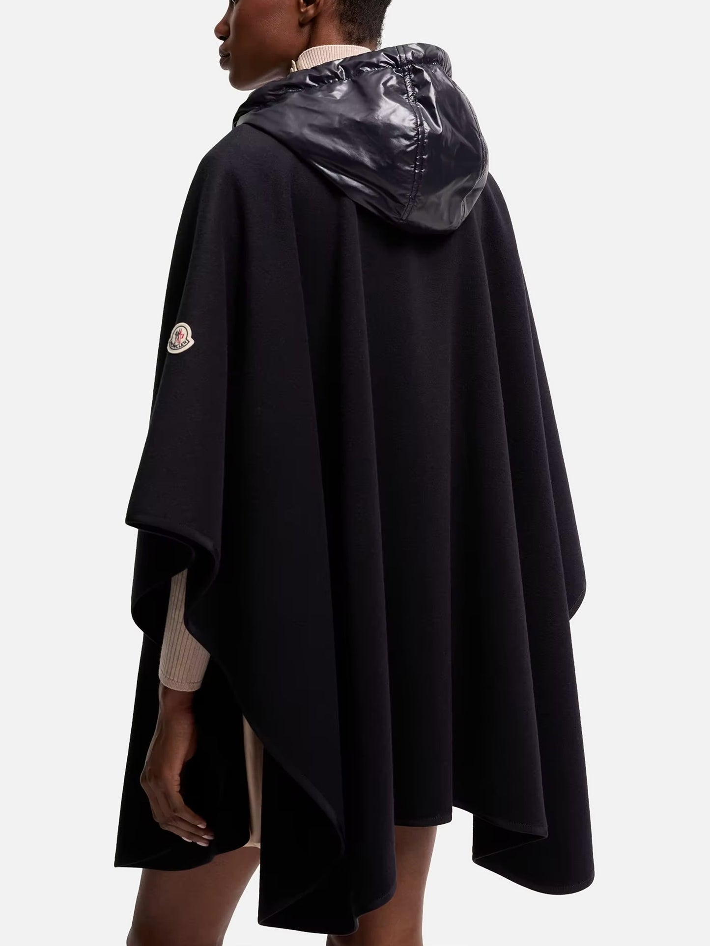 MONCLER - Gefüttertes Cape aus Wollmischung für Damen