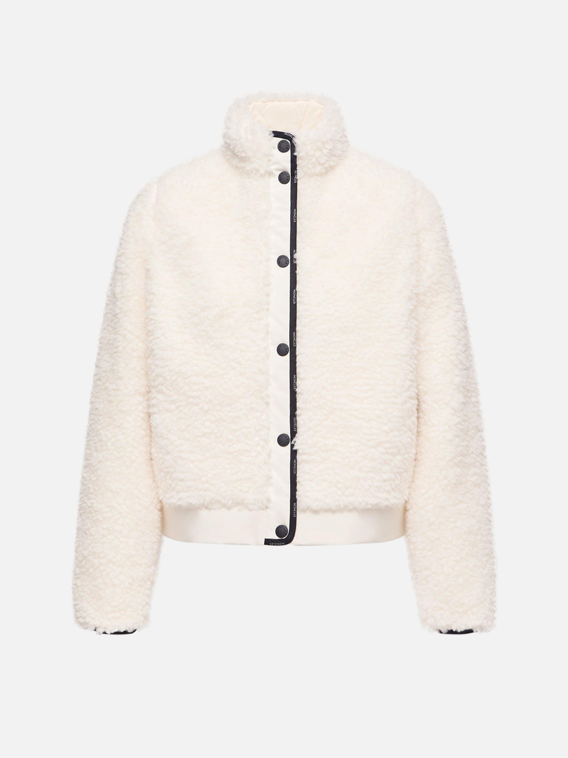 MONCLER - Cardigan aus Teddy-Fleece für Damen