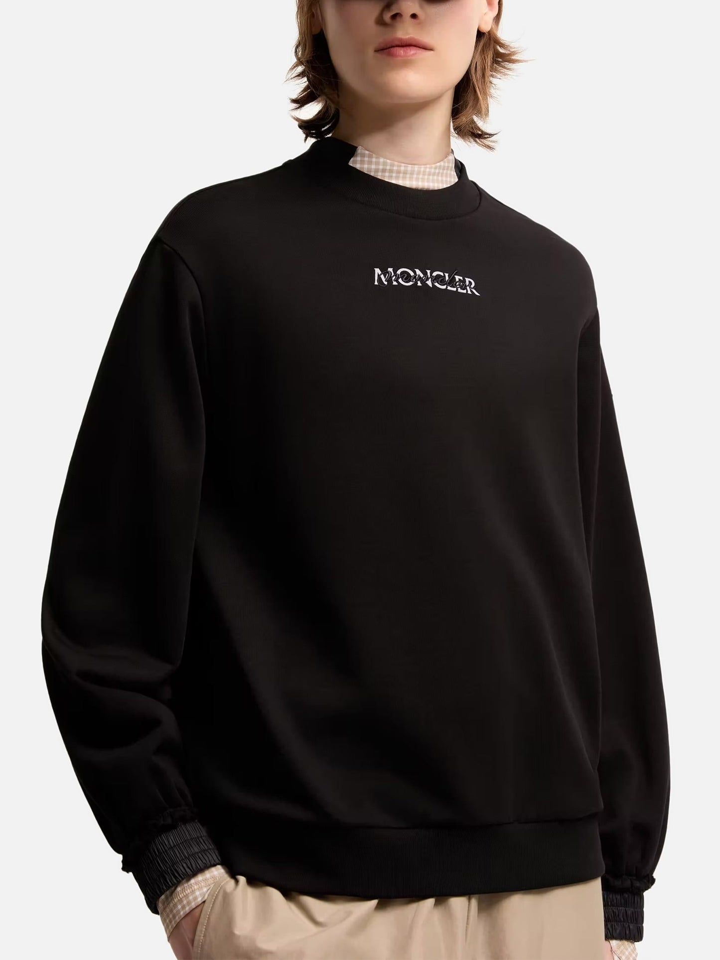 MONCLER - Sweatshirt mit Logo-Details für Damen