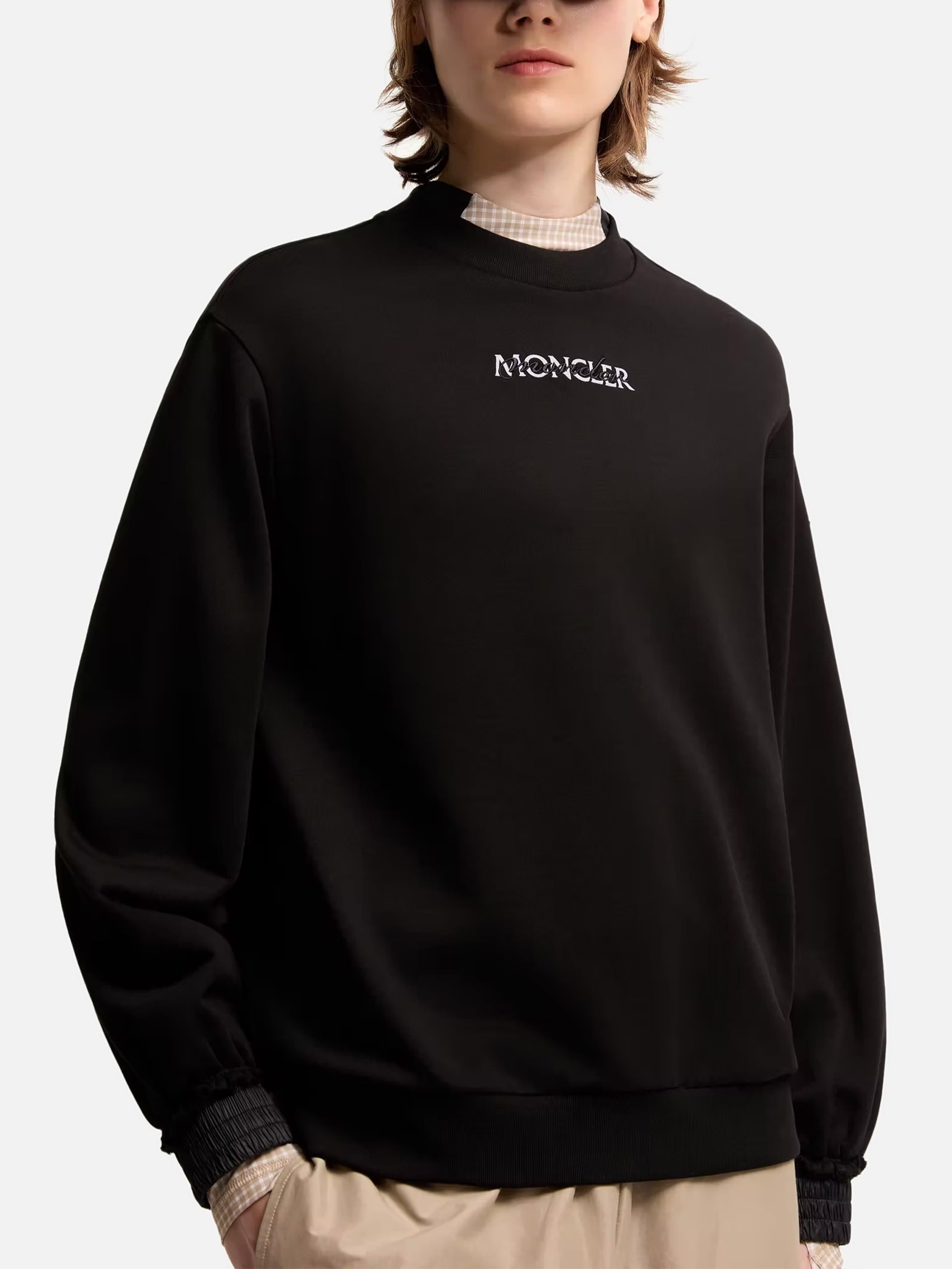 MONCLER - Sweatshirt mit Logo-Details für Damen