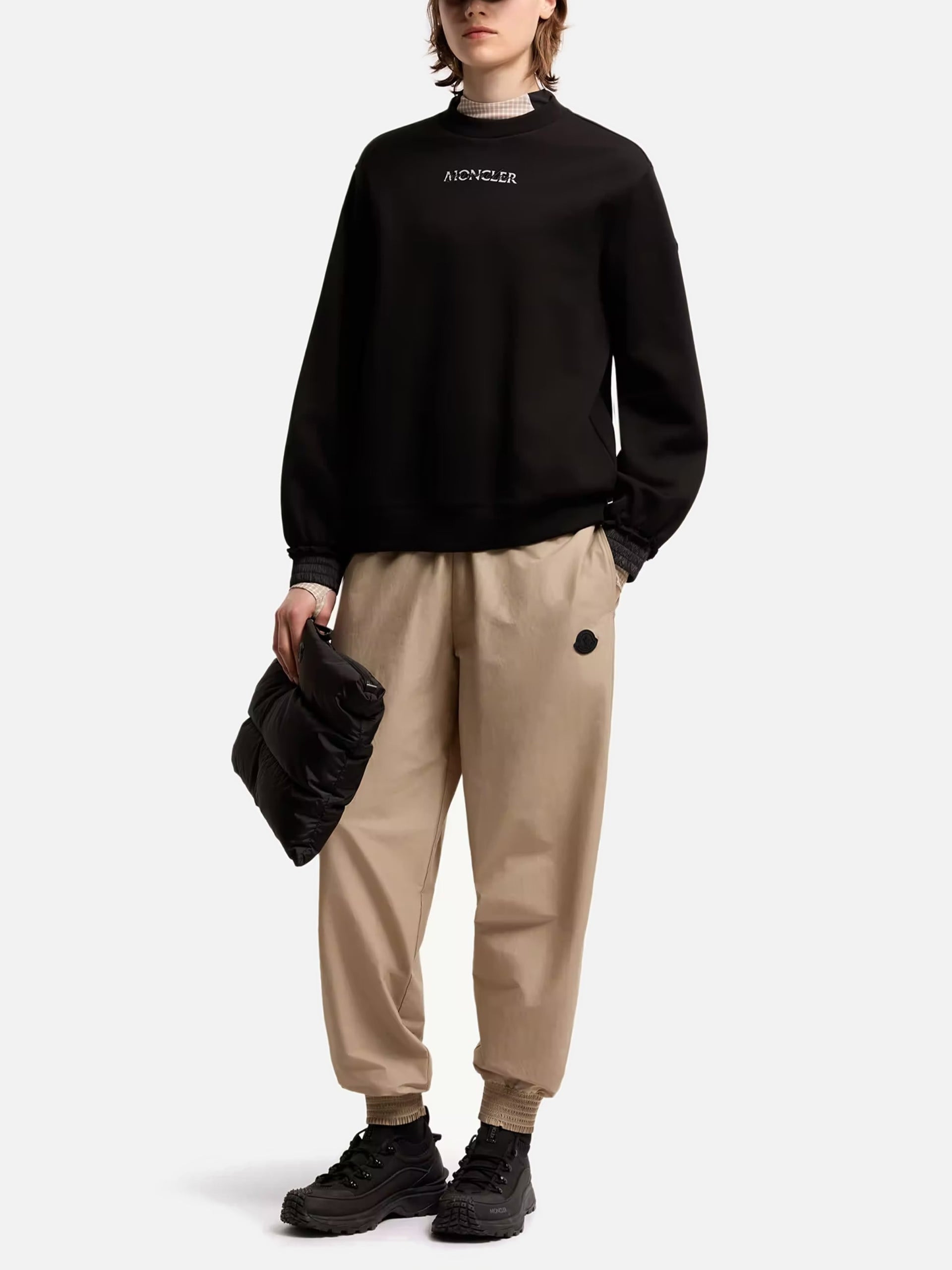 MONCLER - Sweatshirt mit Logo-Details für Damen