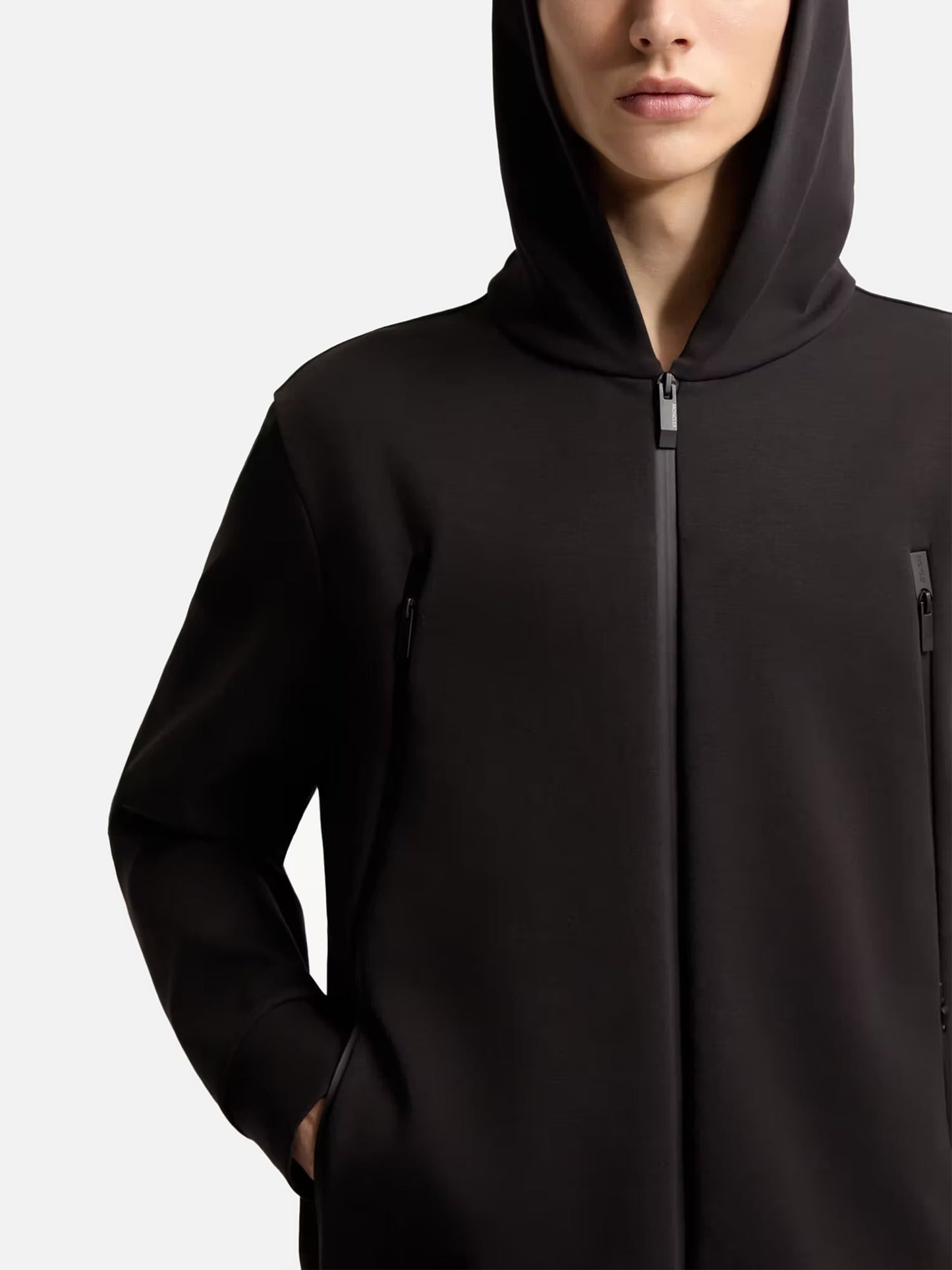 MONCLER - Zip-Hoodie aus Baumwollmischung für Herren