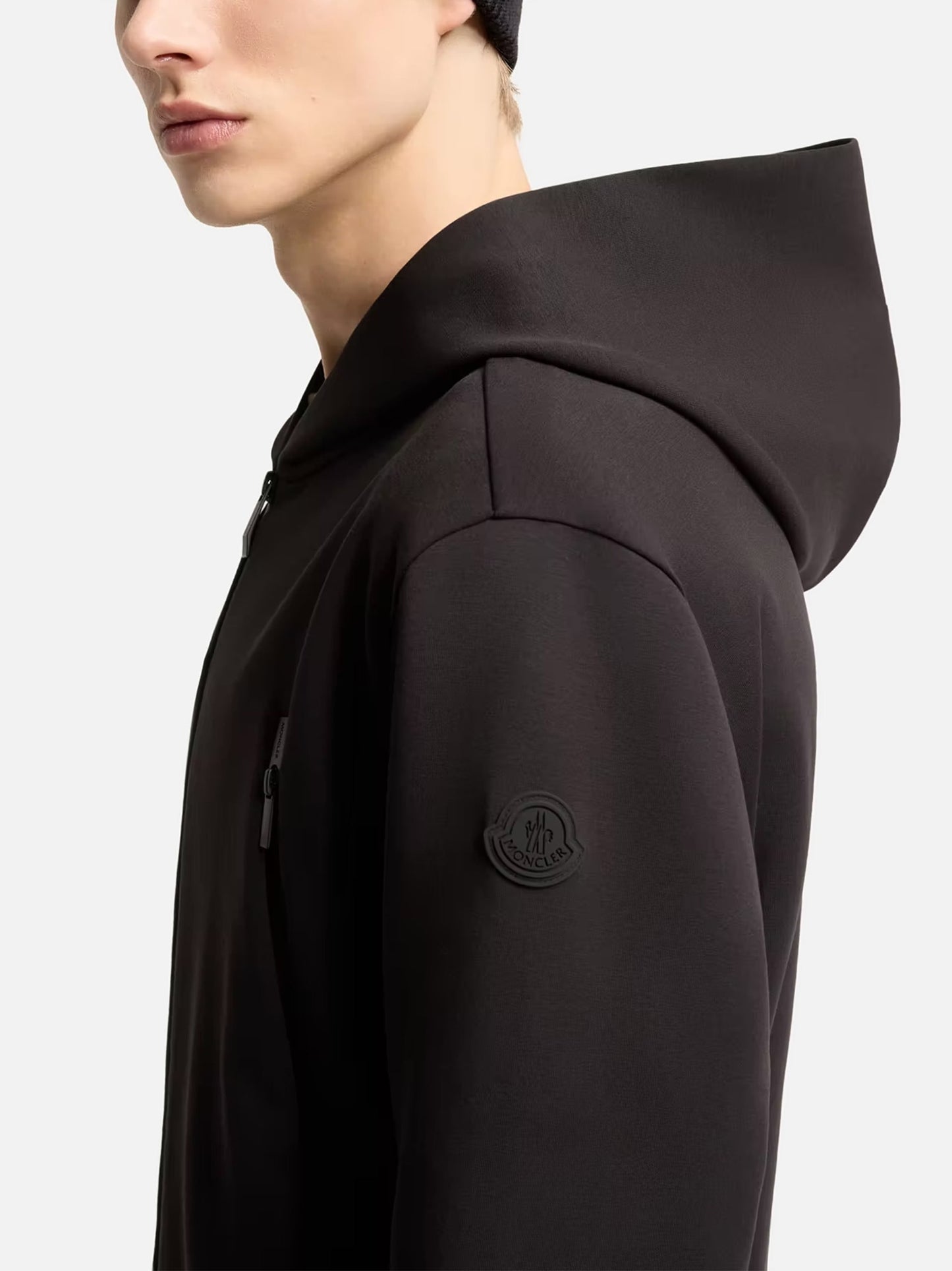 MONCLER - Zip-Hoodie aus Baumwollmischung für Herren