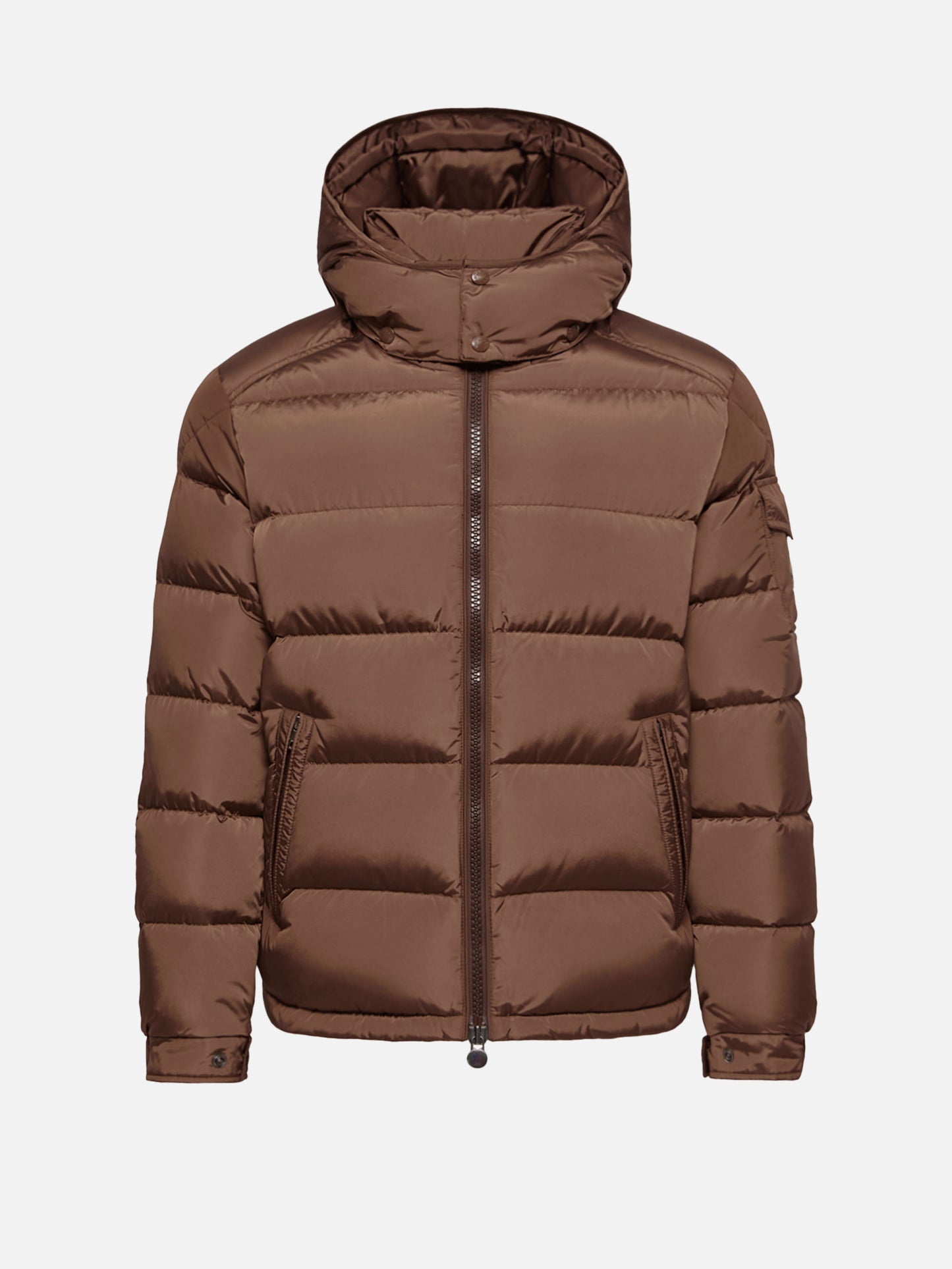 MONCLER - Daunenjacke Maya mit Kapuze für Herren Braun - Brown