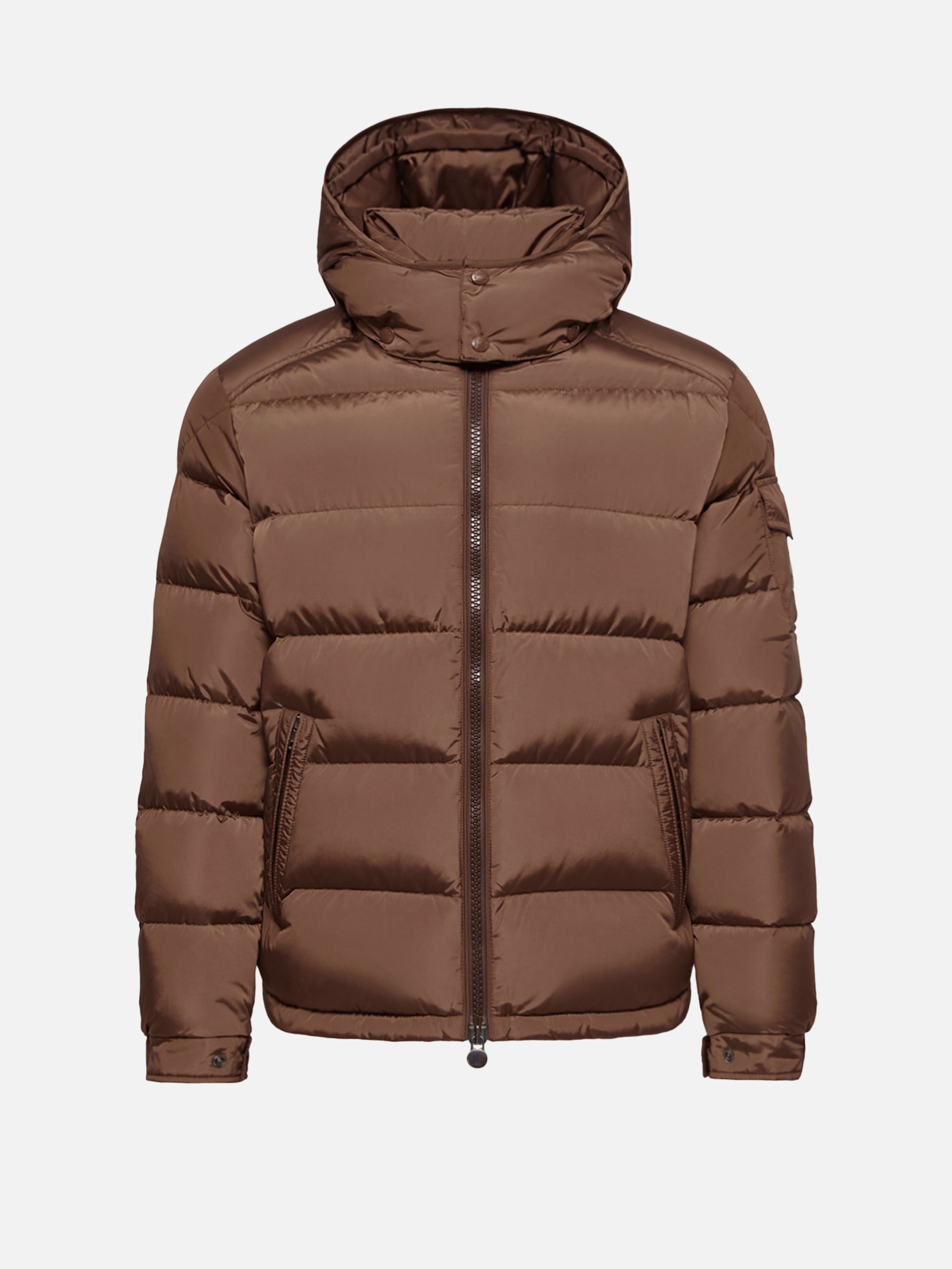 MONCLER - Daunenjacke Maya mit Kapuze für Herren Braun - Brown