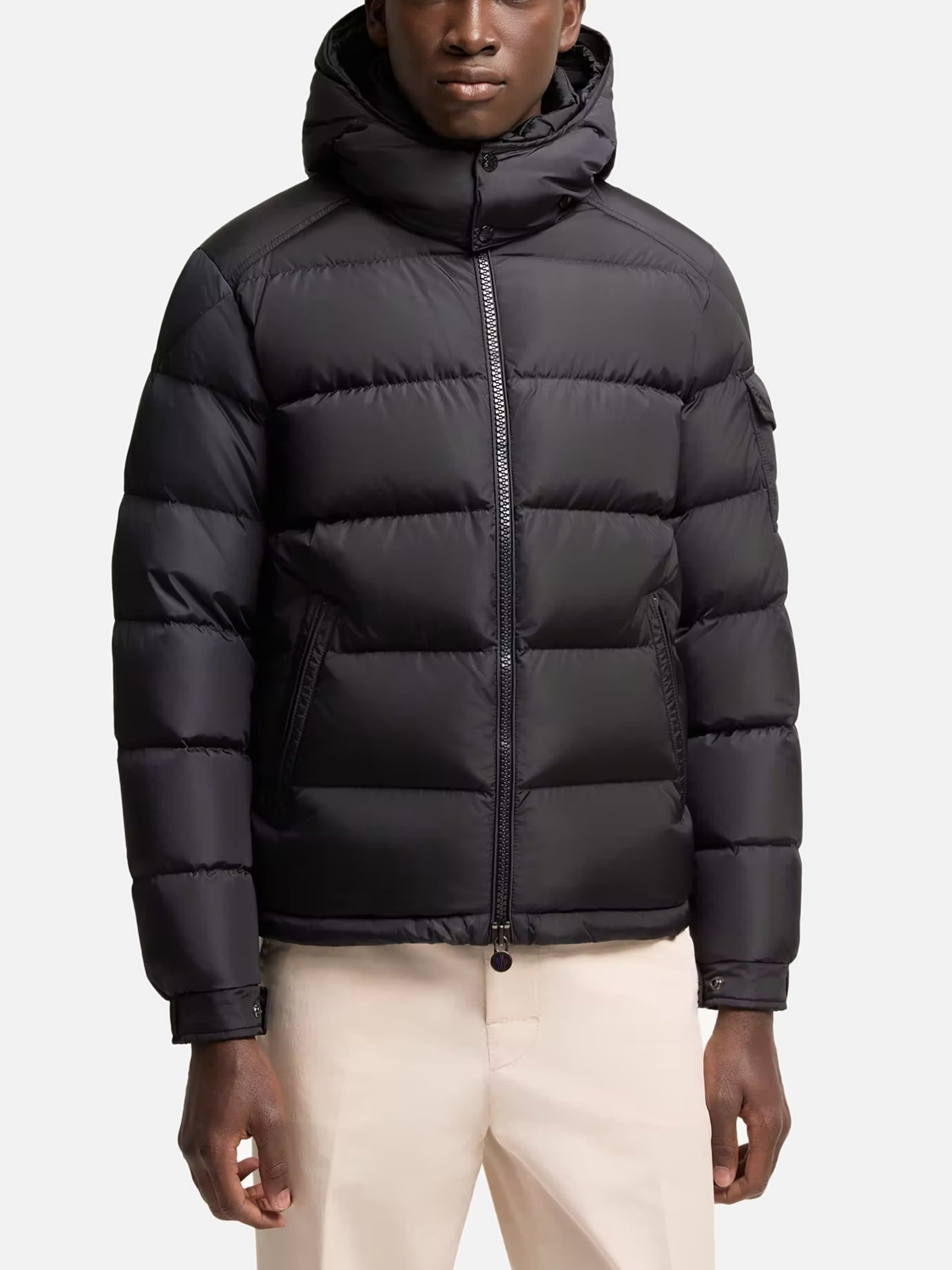 MONCLER - Daunenjacke Maya mit Kapuze für Herren Dunkelblau - Dark blue