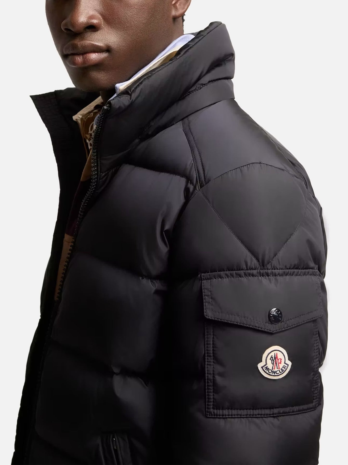 MONCLER - Daunenjacke Maya mit Kapuze für Herren Dunkelblau - Dark blue