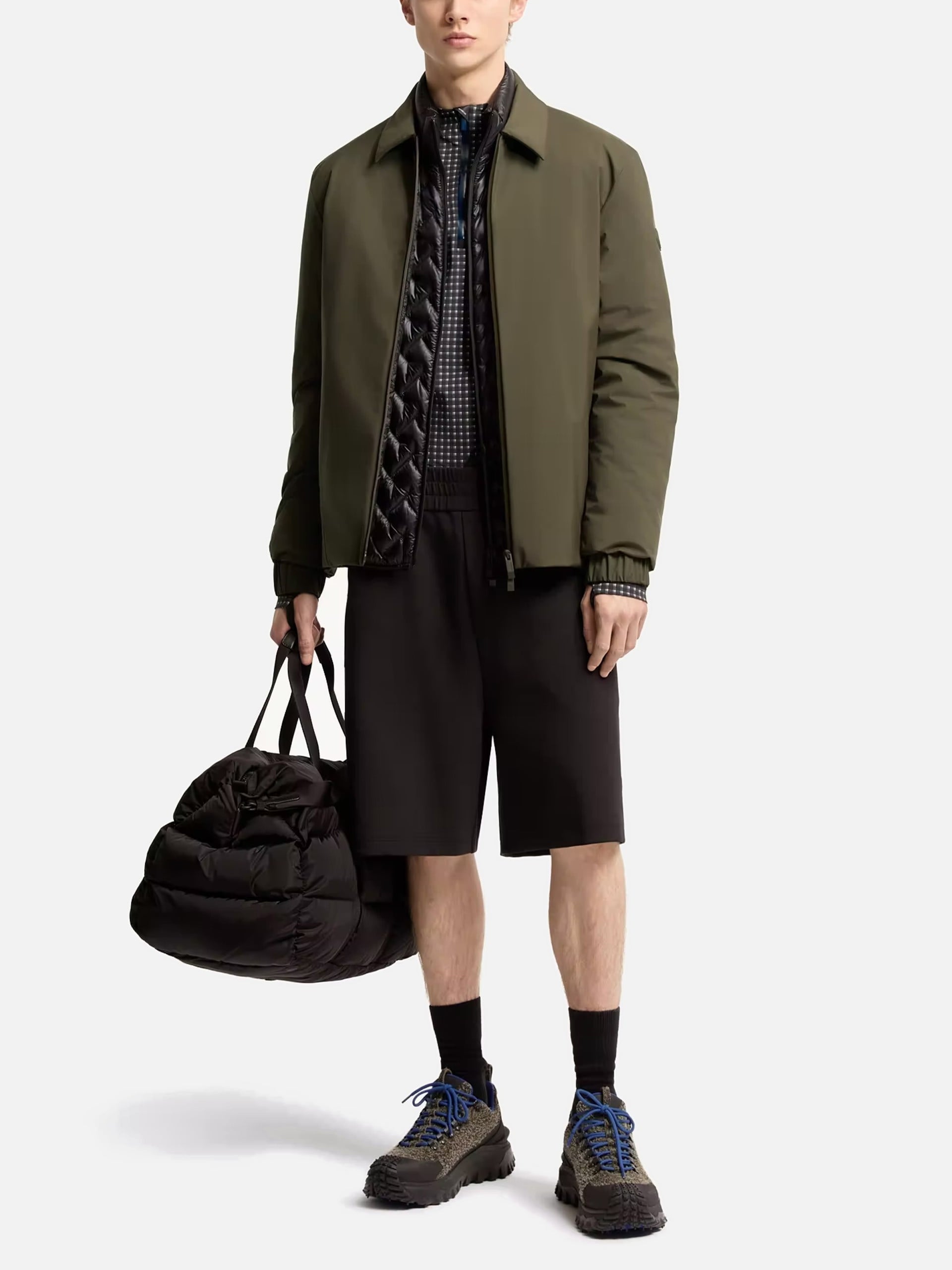 MONCLER - Daunen-Hemdjacke Caramantran für Herren